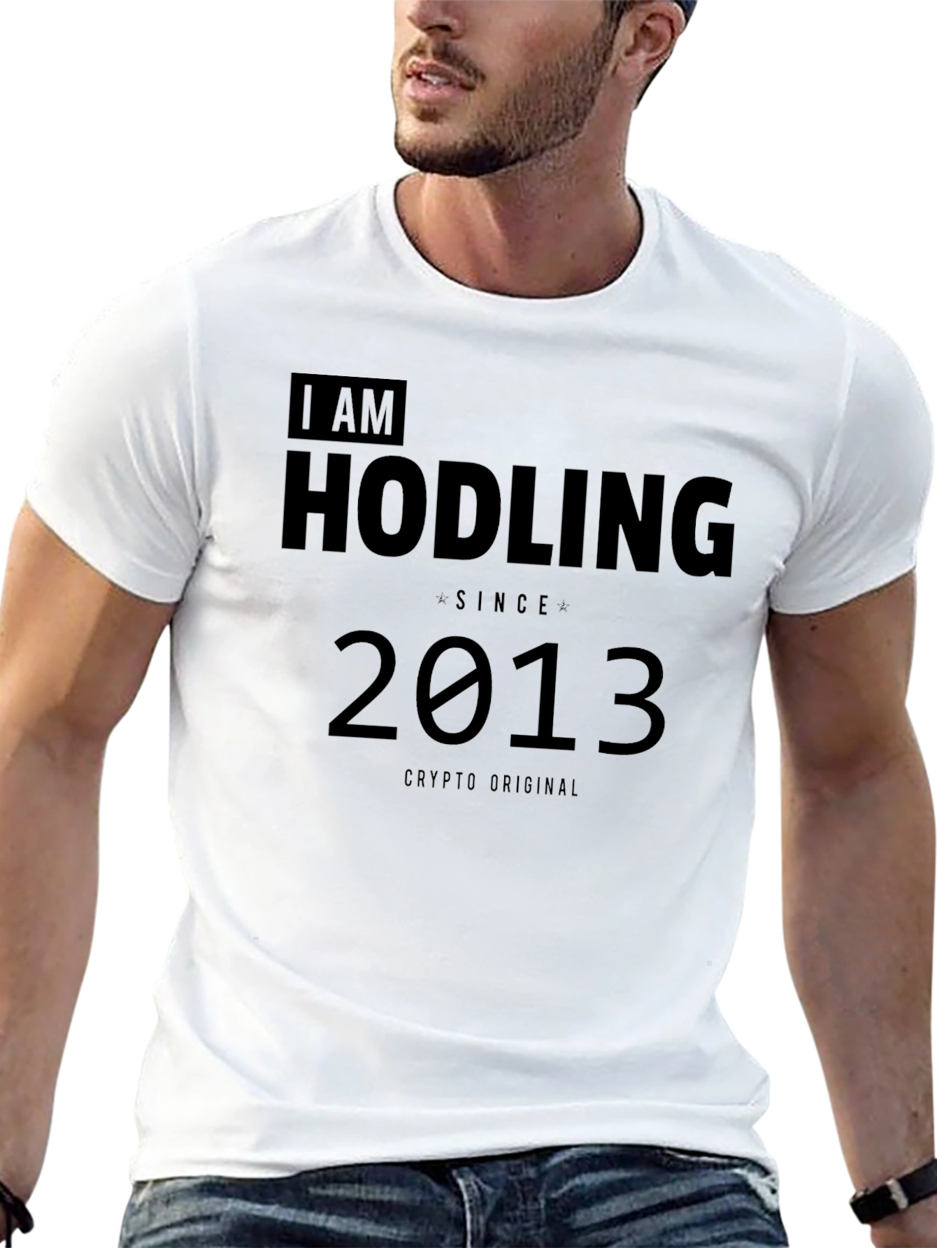 I am Hodling Since 2013 Black T-Shirt