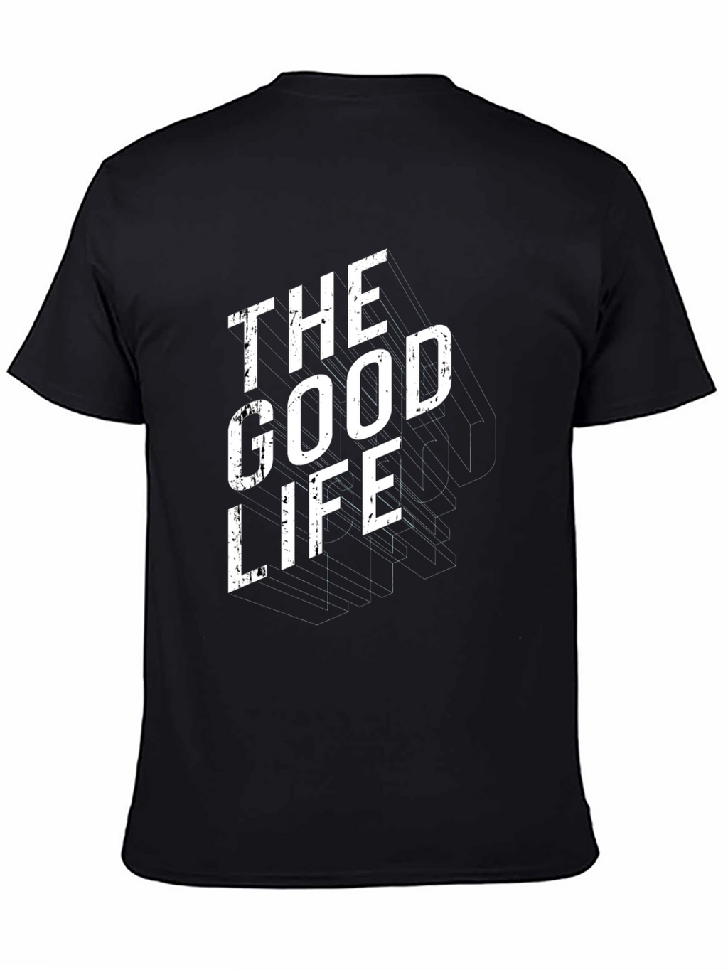 The Good Life Graphic Tee - Modern Black T-Shirt