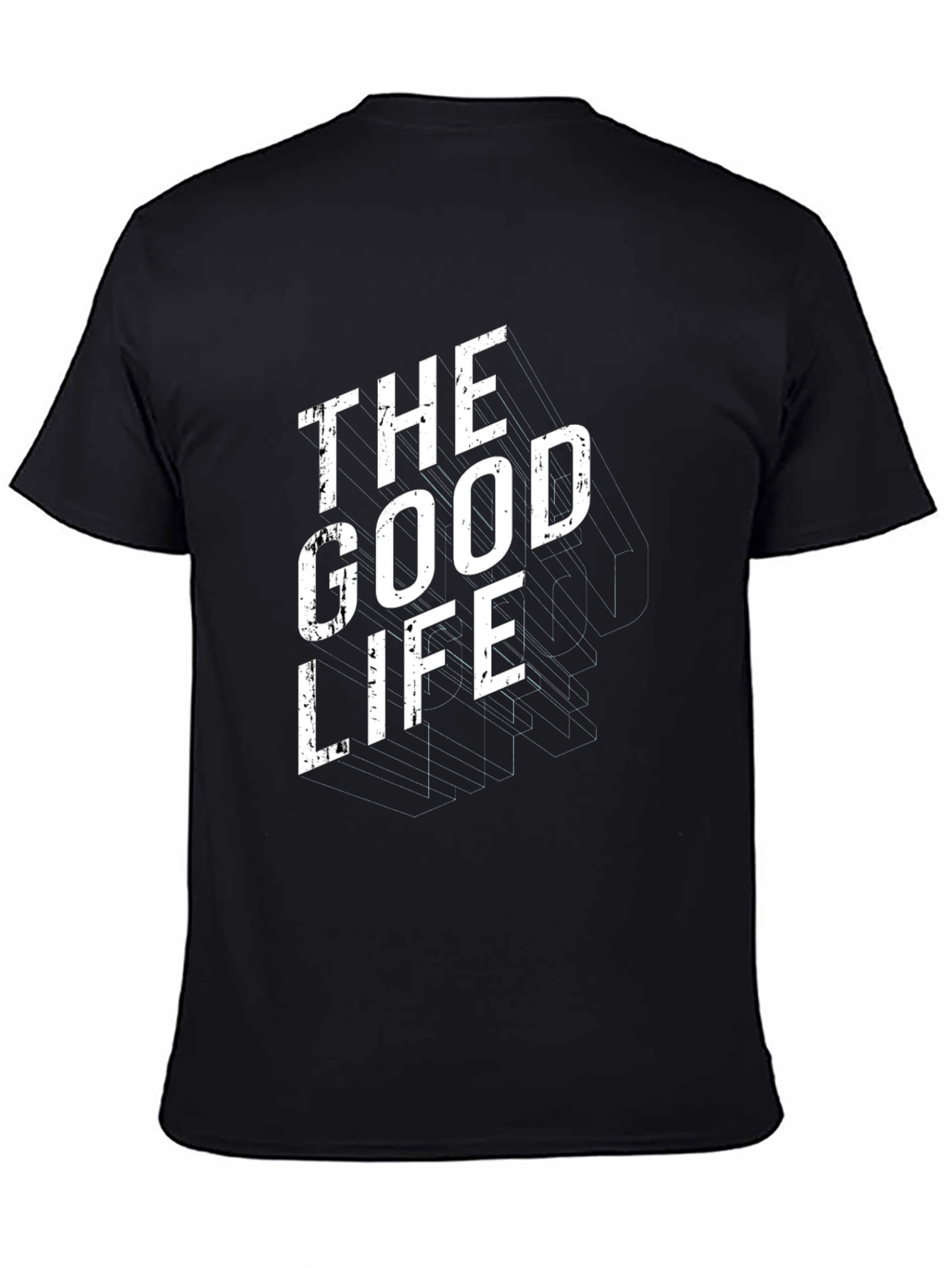 The Good Life Graphic Tee - Modern Black T-Shirt