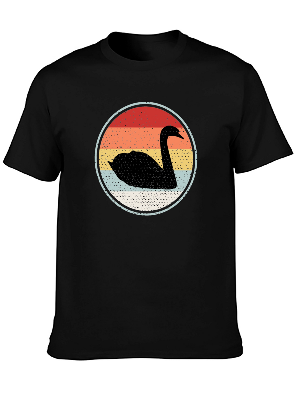 Retro Swan Graphic Tee
