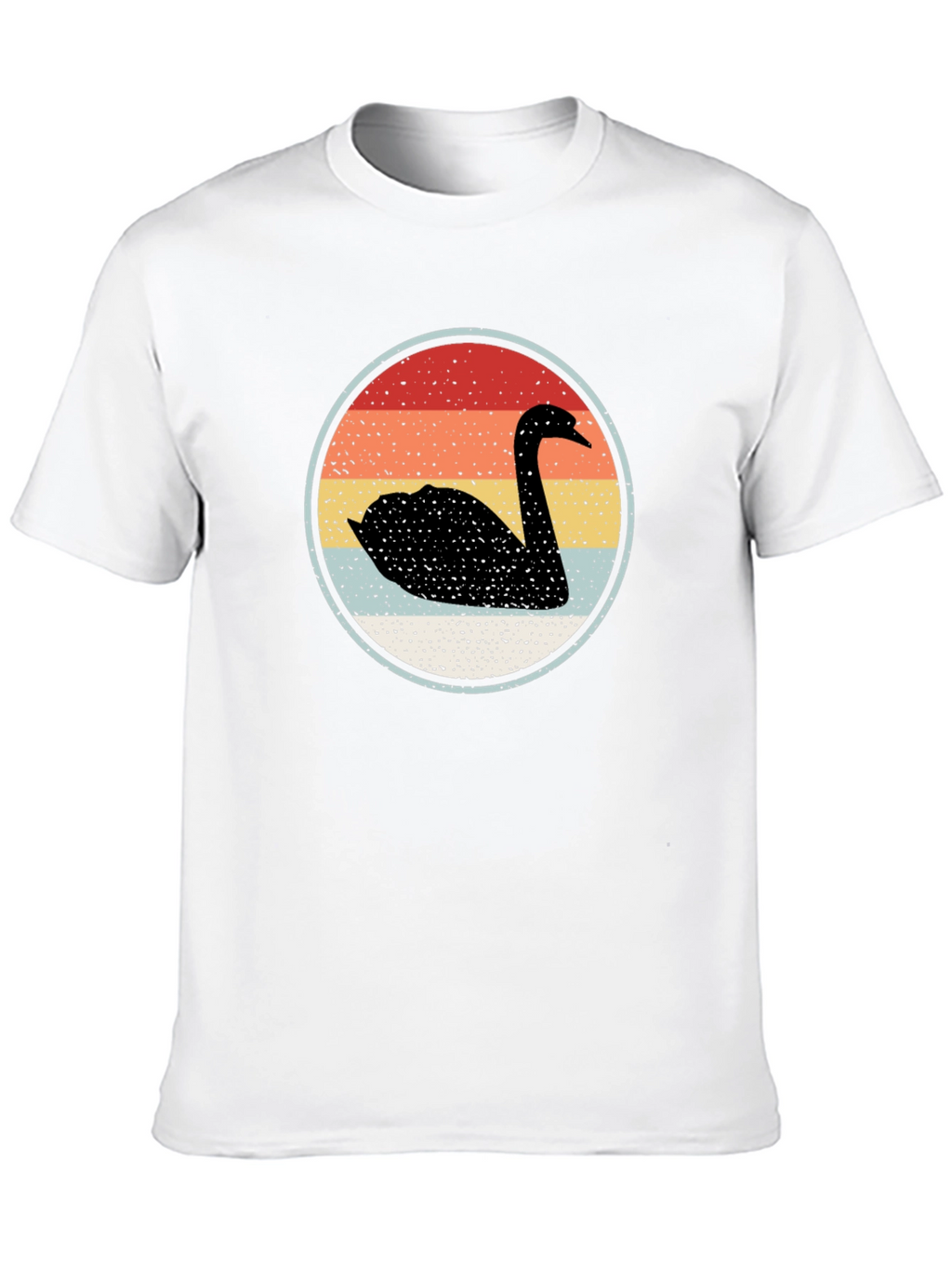Retro Swan Graphic Tee