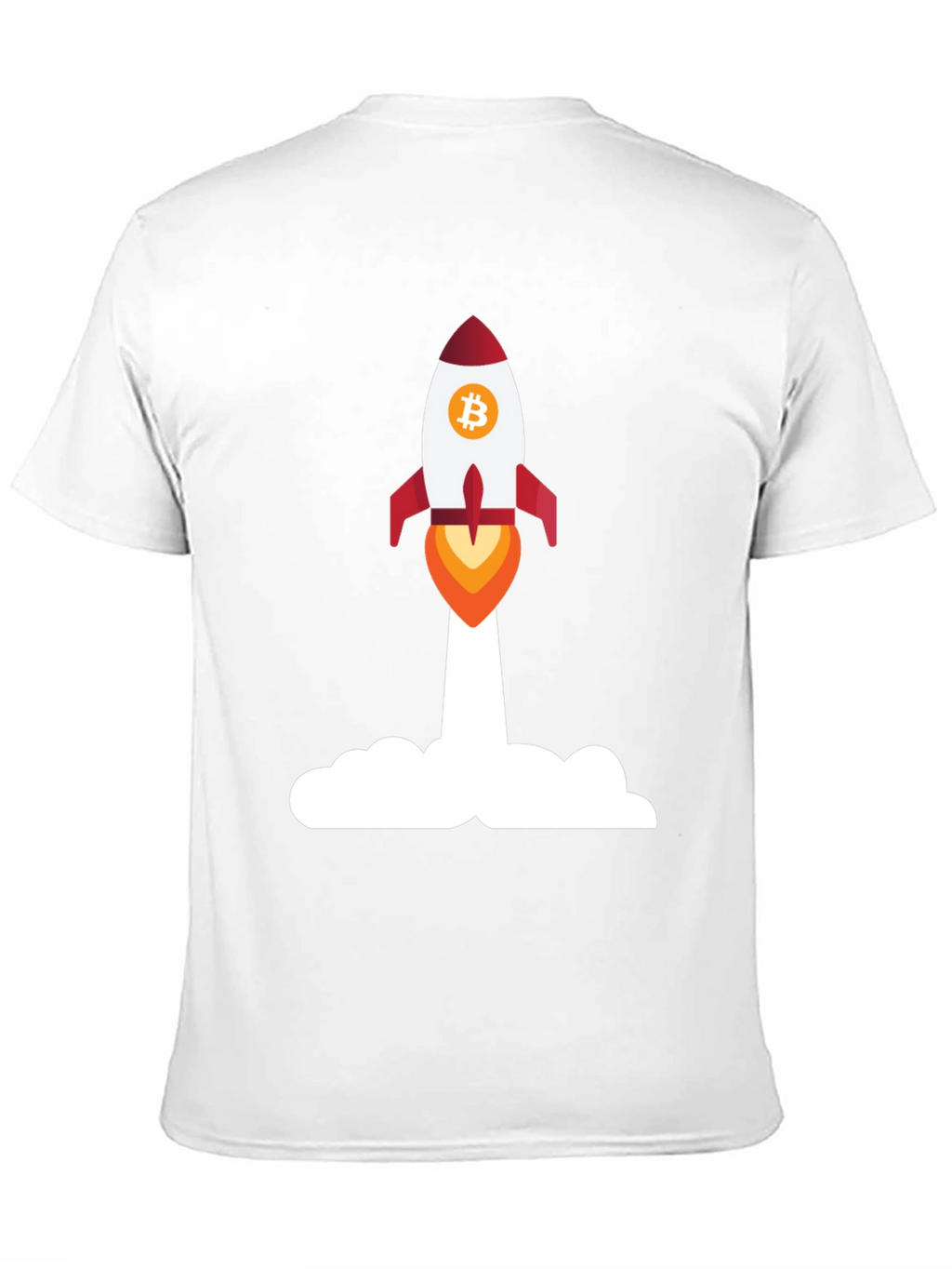 Bitcoin Rocket Launch T-Shirt - Crypto Apparel