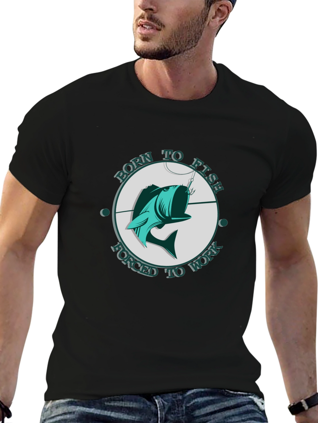 Born to Fish T-Shirt - Fishing Graphic Tee