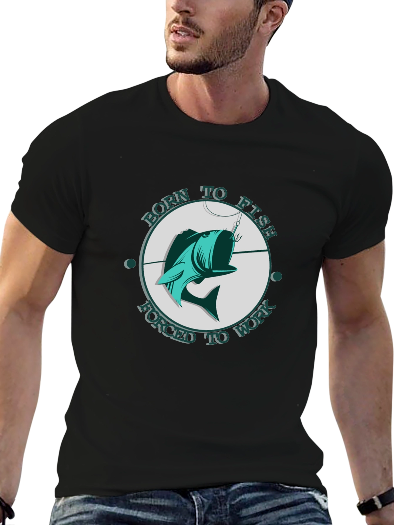 Born to Fish T-Shirt - Fishing Graphic Tee