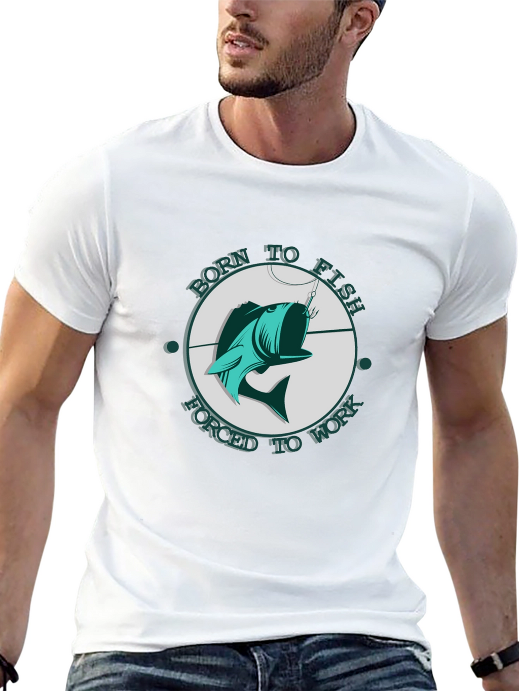 Born to Fish T-Shirt - Fishing Graphic Tee