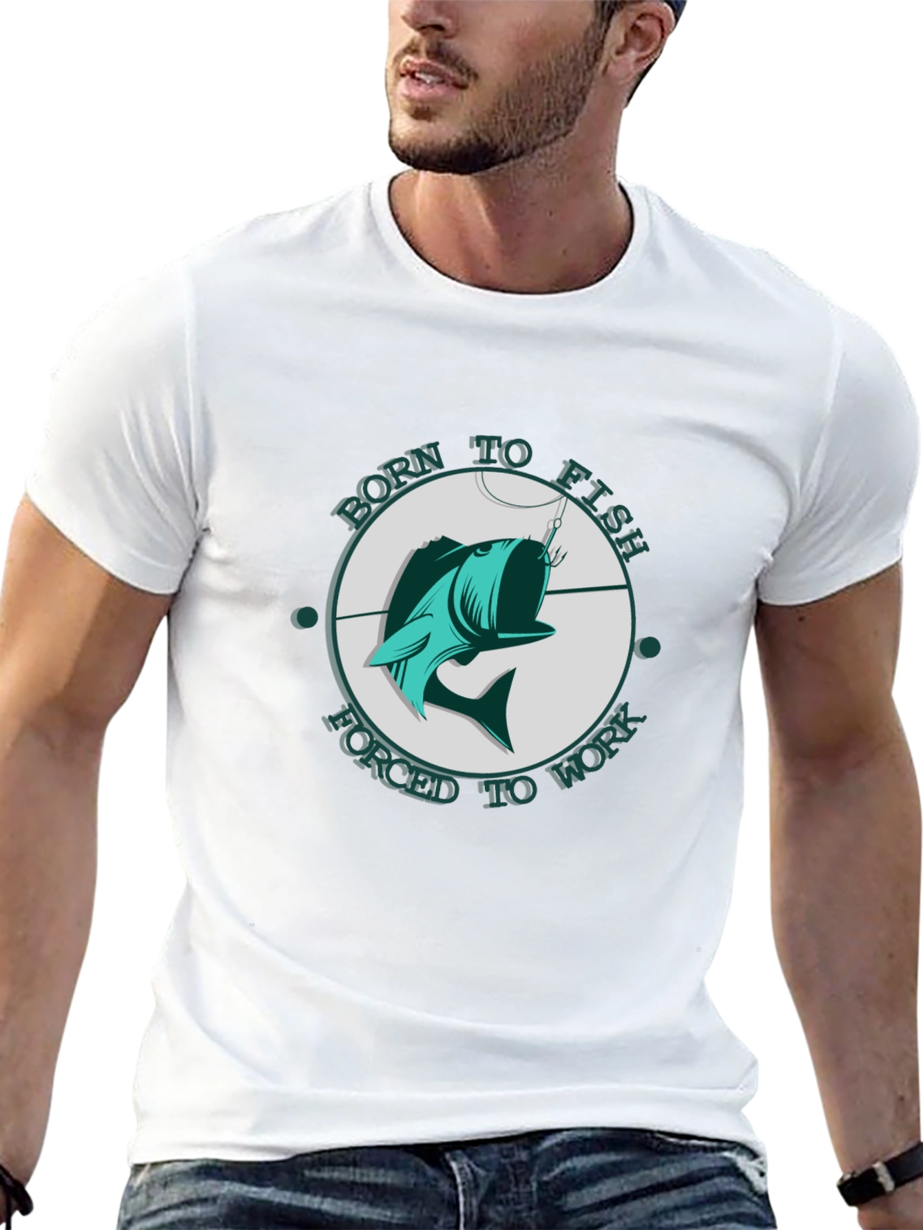Born to Fish T-Shirt - Fishing Graphic Tee