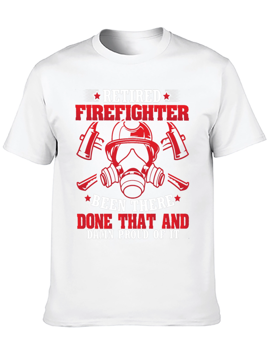 Retired Firefighter Graphic Tee