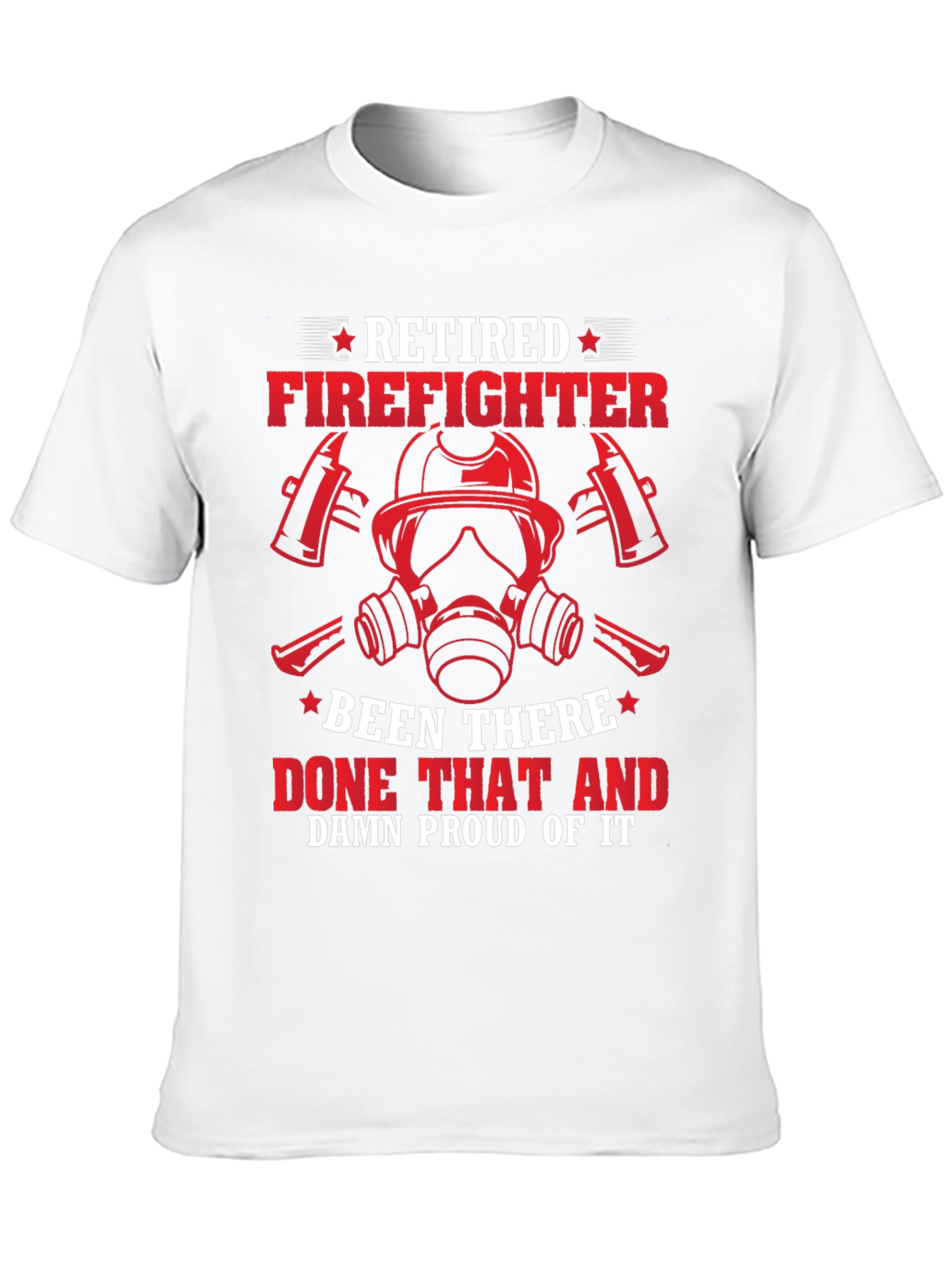Retired Firefighter Graphic Tee