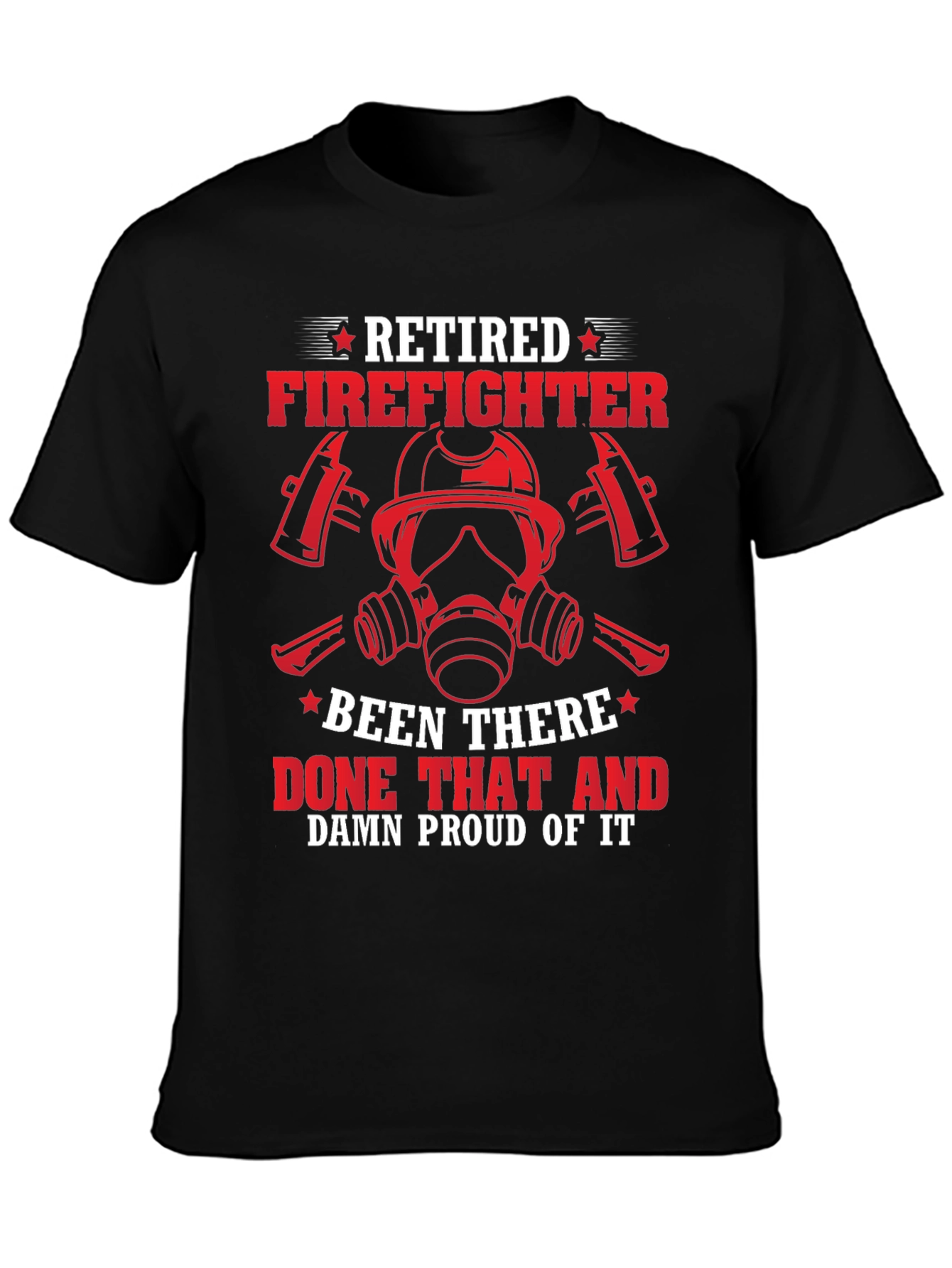 Retired Firefighter Graphic Tee