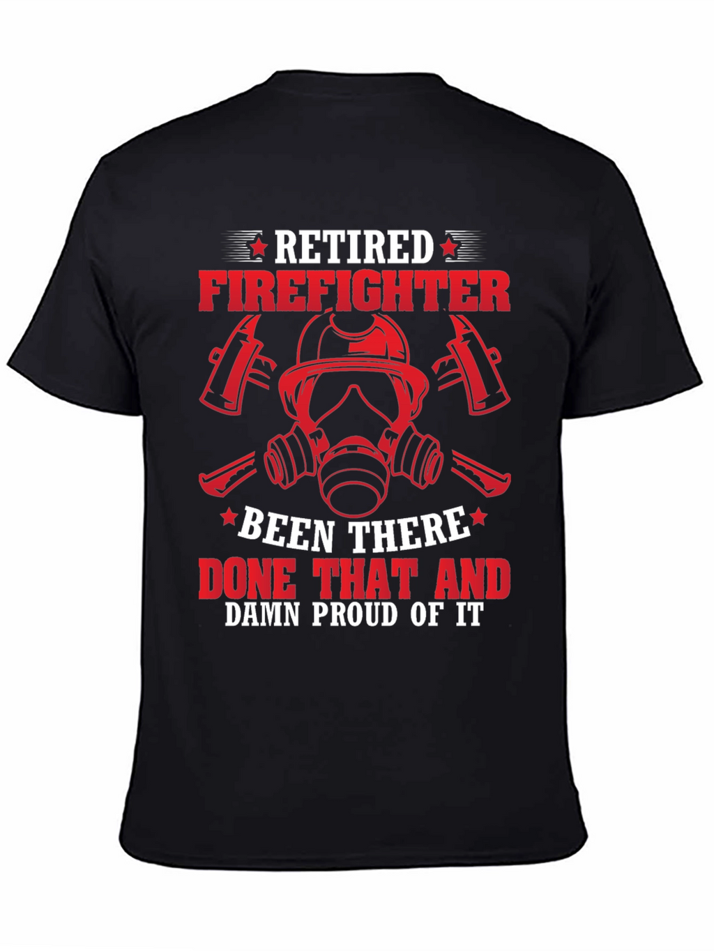 Retired Firefighter Graphic Tee