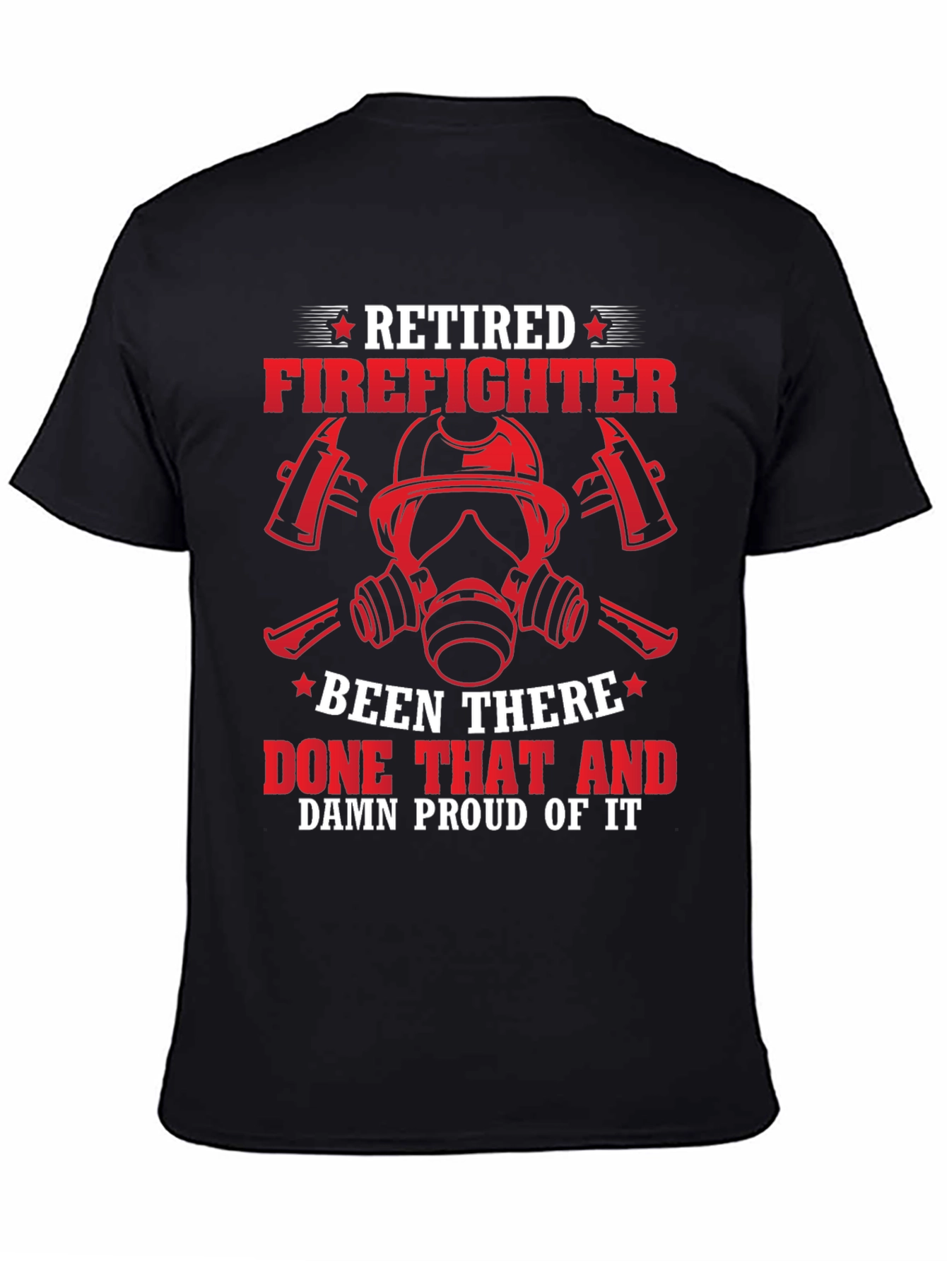 Retired Firefighter Graphic Tee