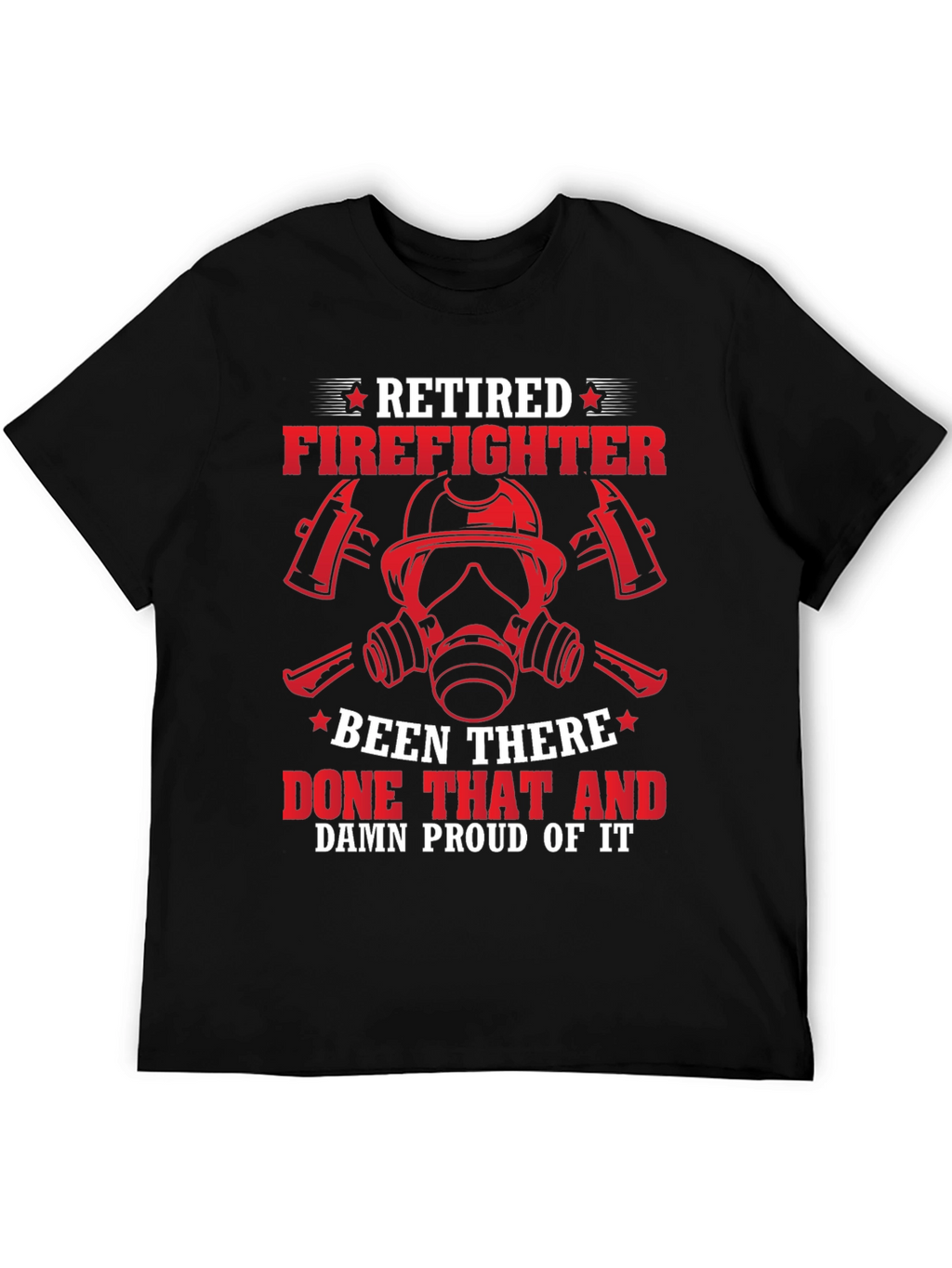 Retired Firefighter Graphic Tee