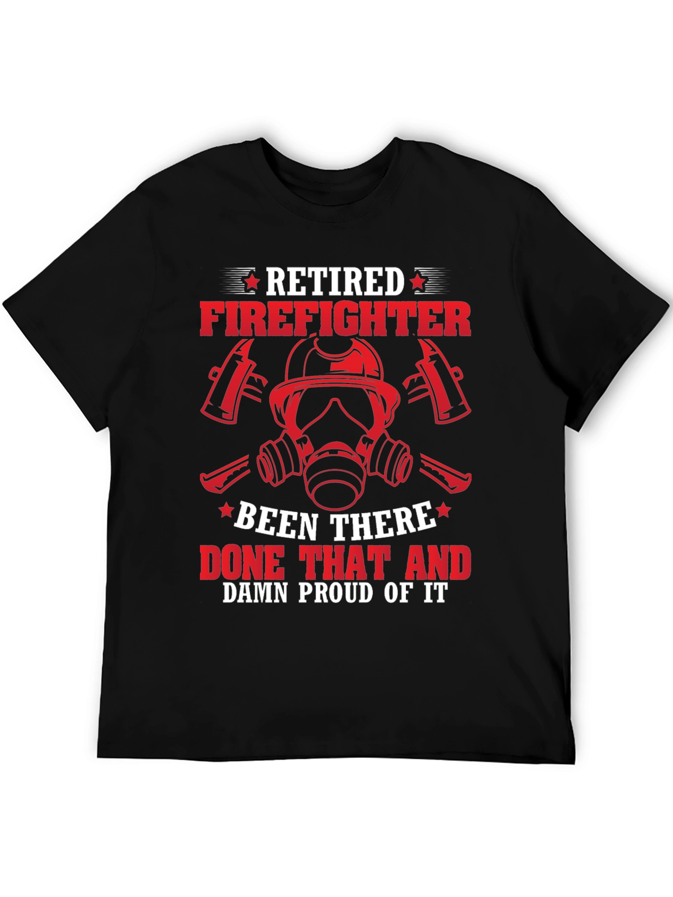 Retired Firefighter Graphic Tee