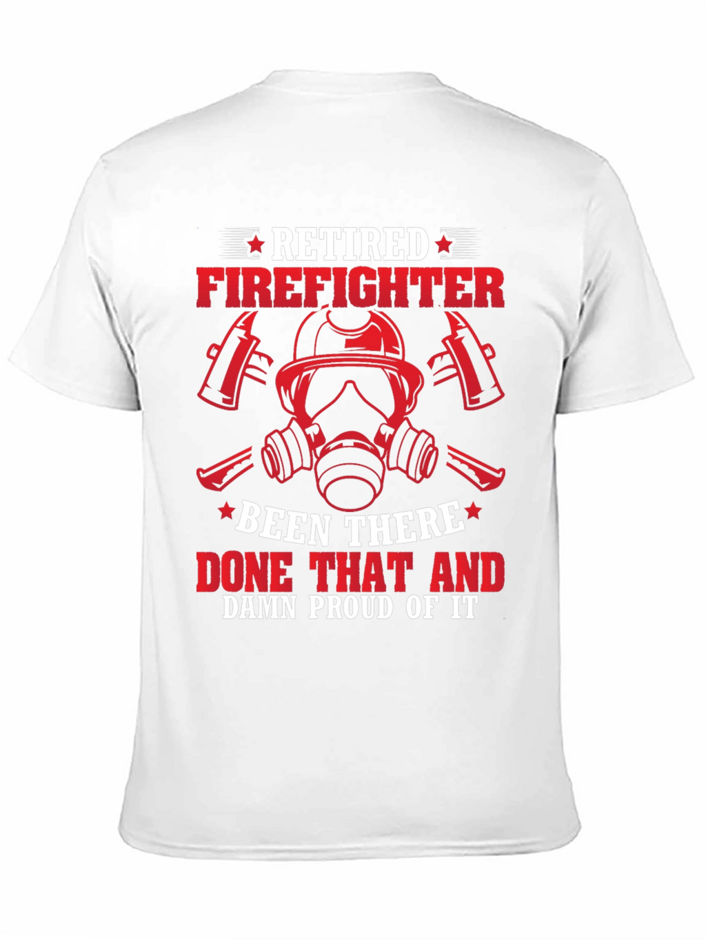 Retired Firefighter Graphic Tee