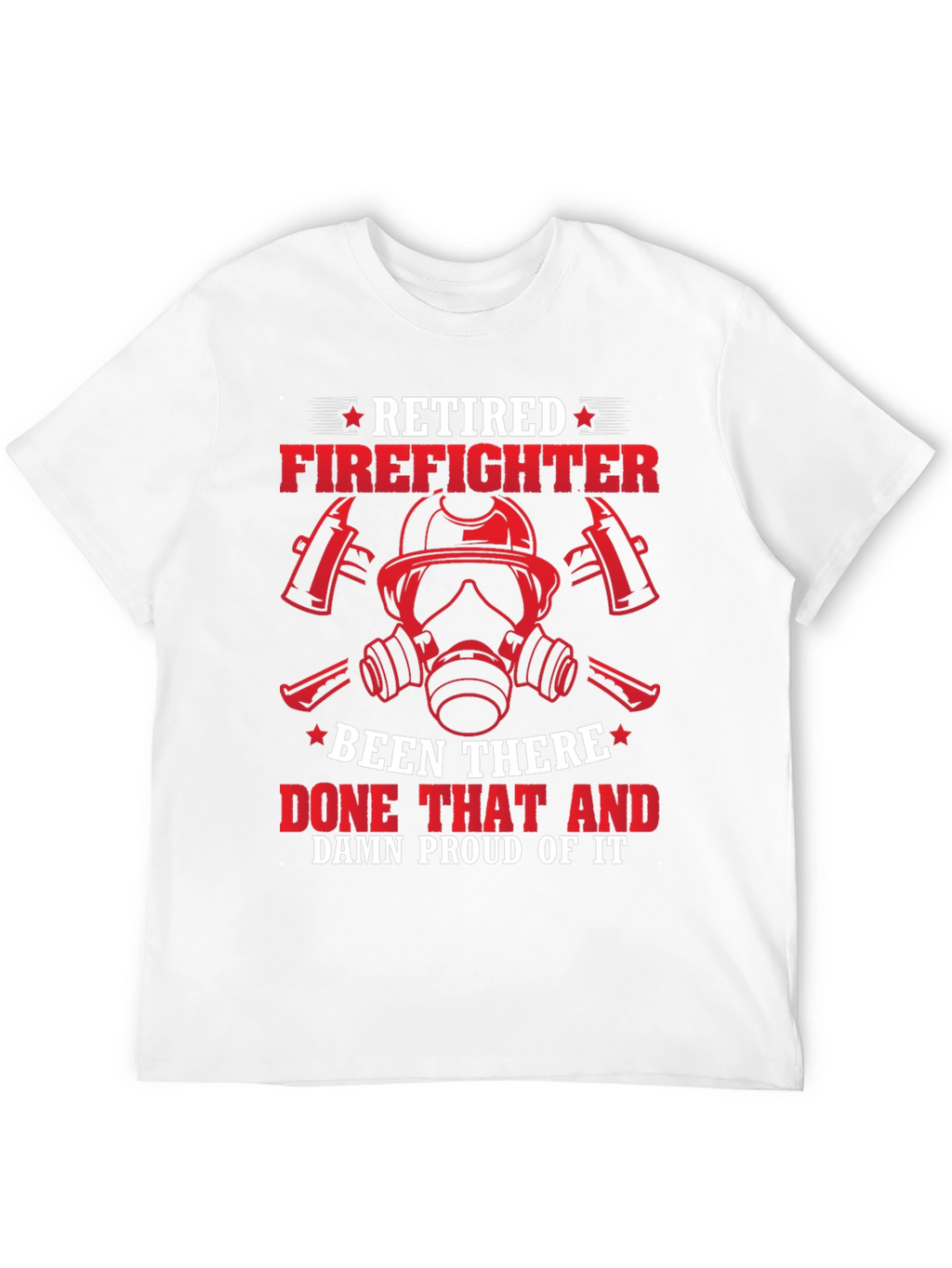 Retired Firefighter Graphic Tee