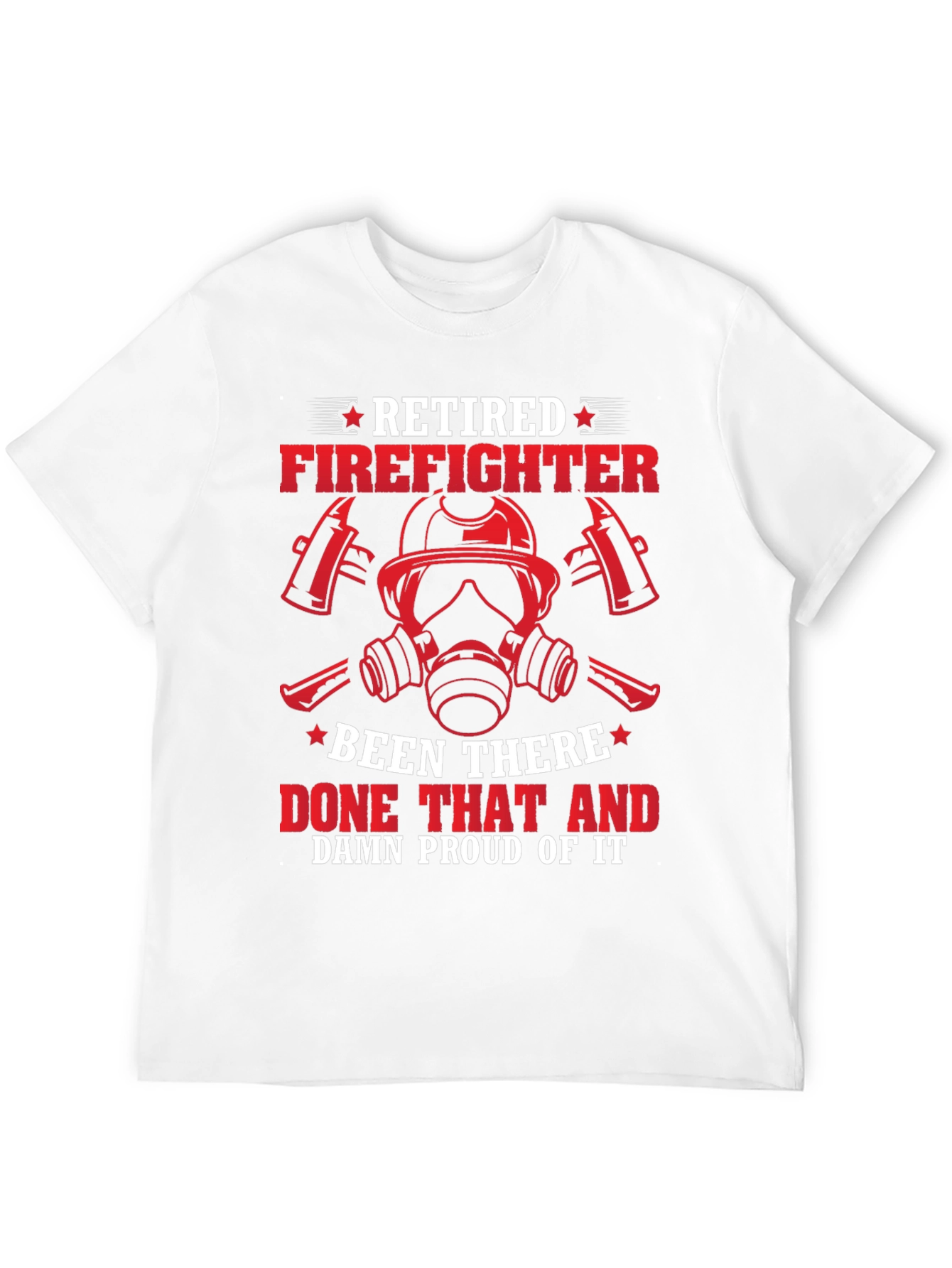 Retired Firefighter Graphic Tee