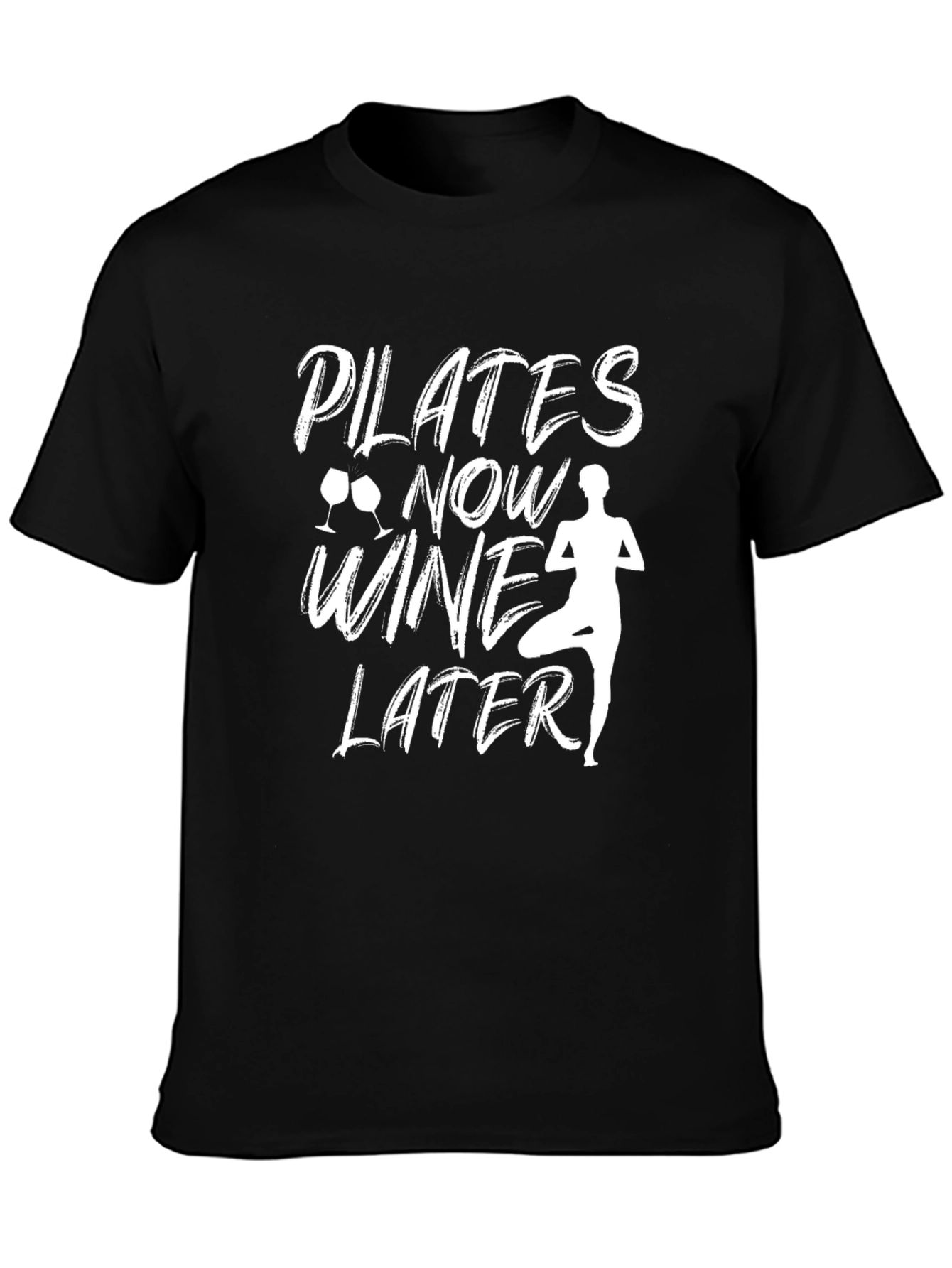 Pilates & Wine Graphic Tee