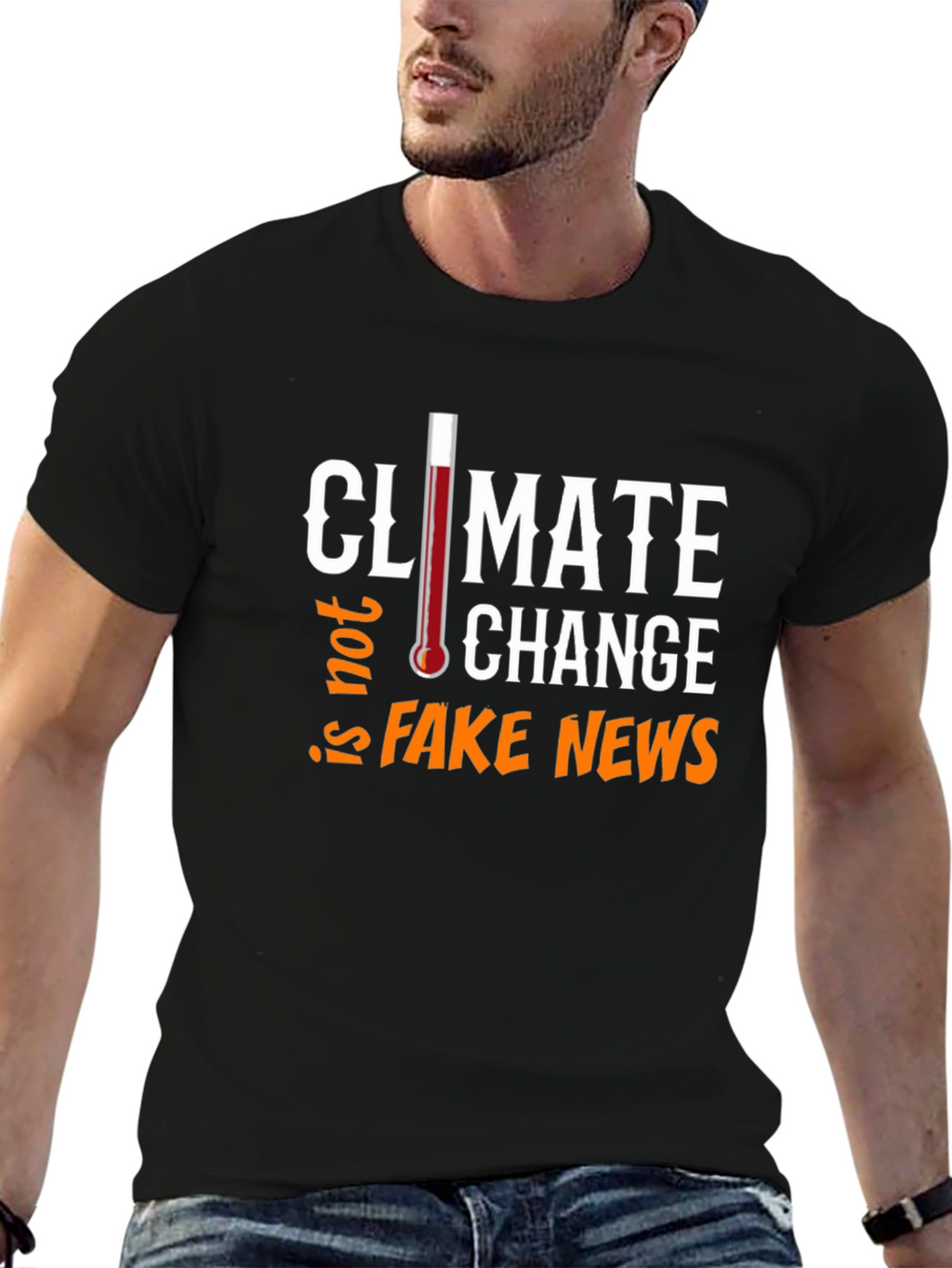 Climate Change Not Fake News Graphic Tee