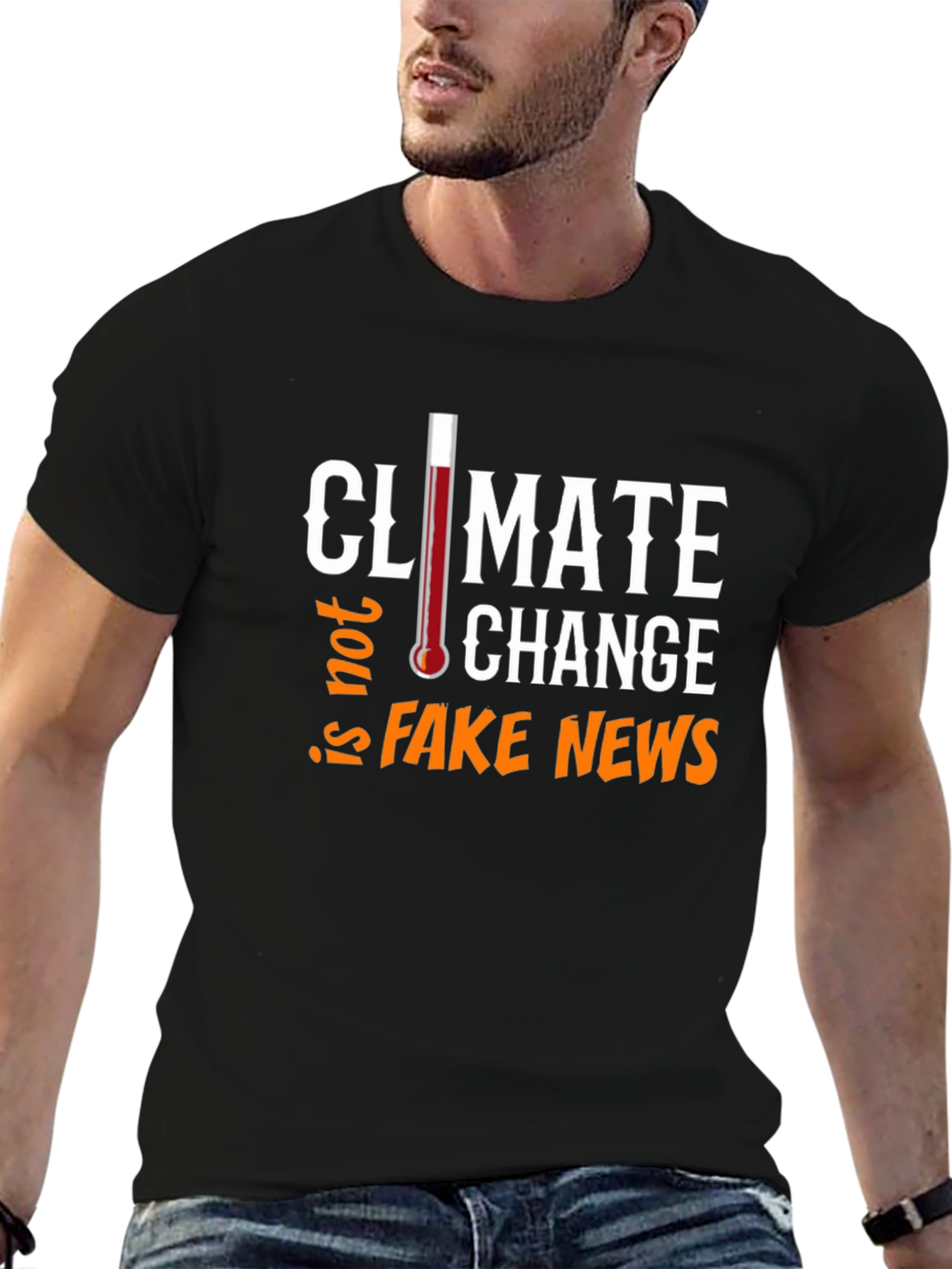 Climate Change Not Fake News Graphic Tee