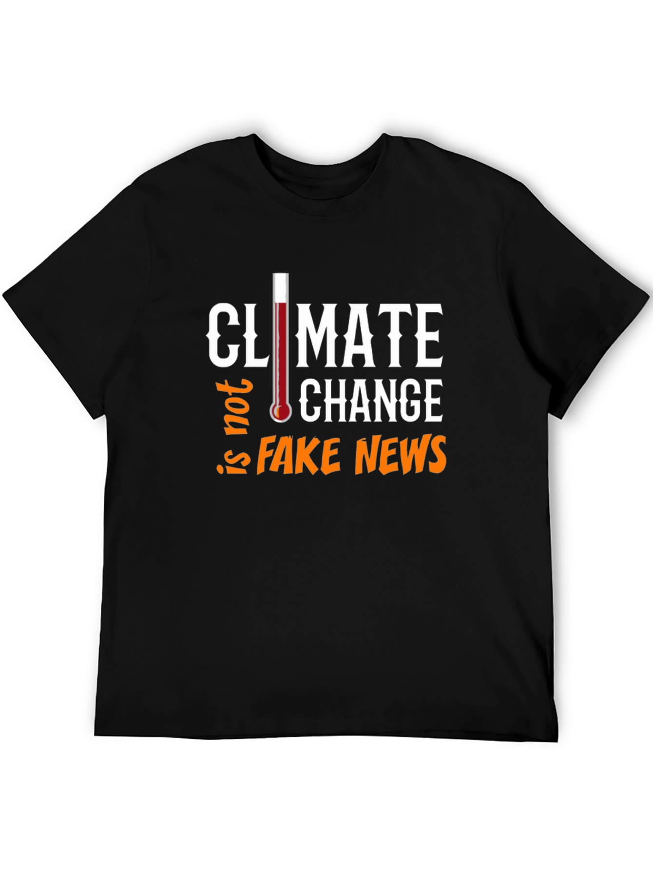 Climate Change Not Fake News Graphic Tee