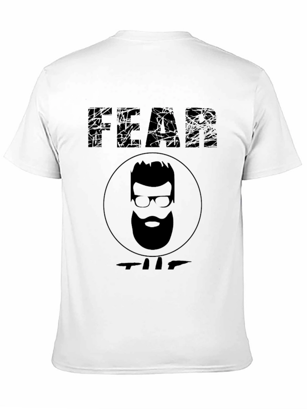 Fear the Beard Graphic T-Shirt - Mens Black Tee