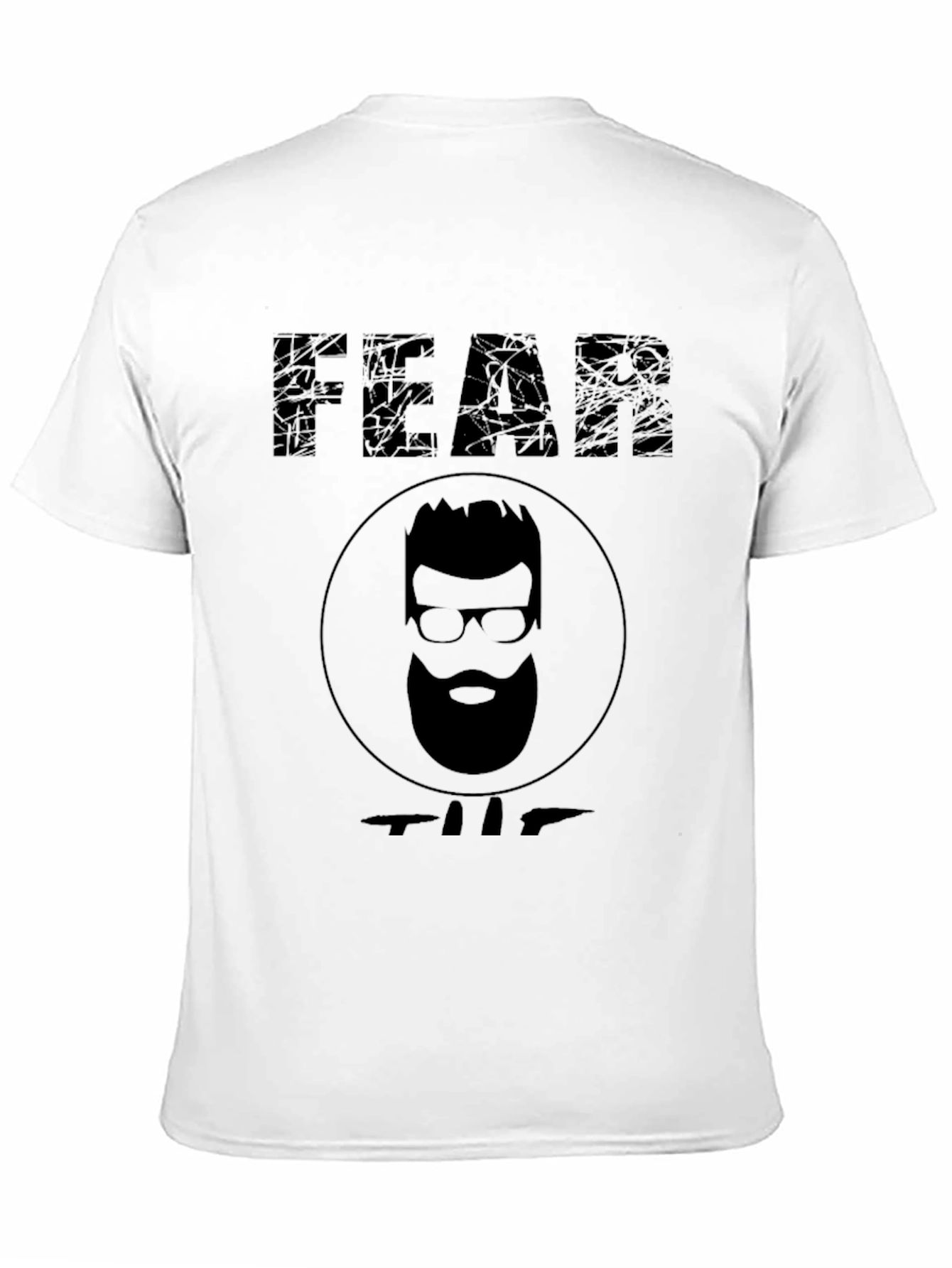 Fear the Beard Graphic T-Shirt - Mens Black Tee