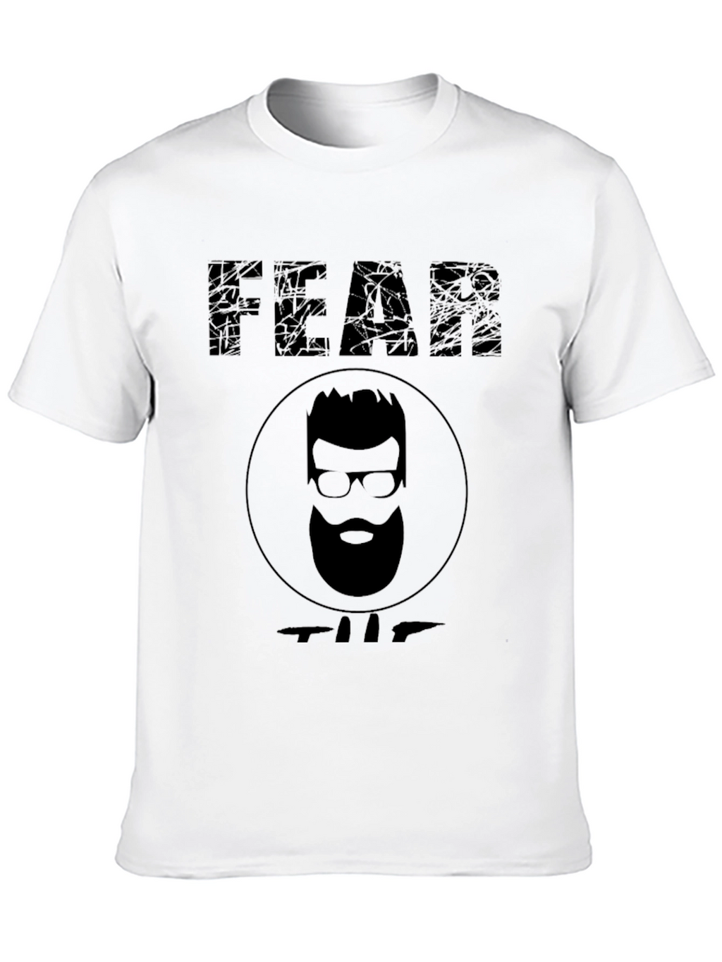 Fear the Beard Graphic T-Shirt - Mens Black Tee