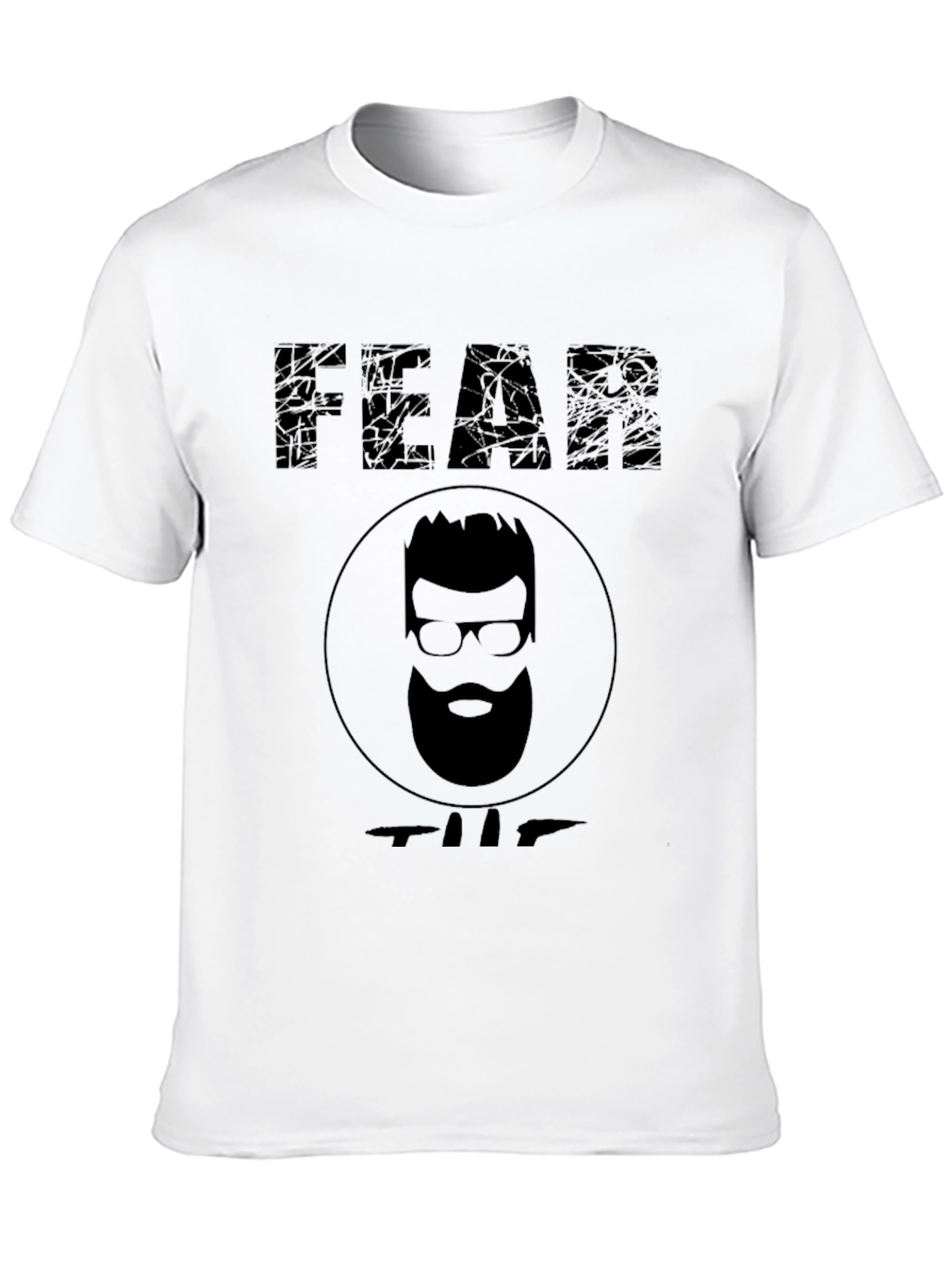 Fear the Beard Graphic T-Shirt - Mens Black Tee