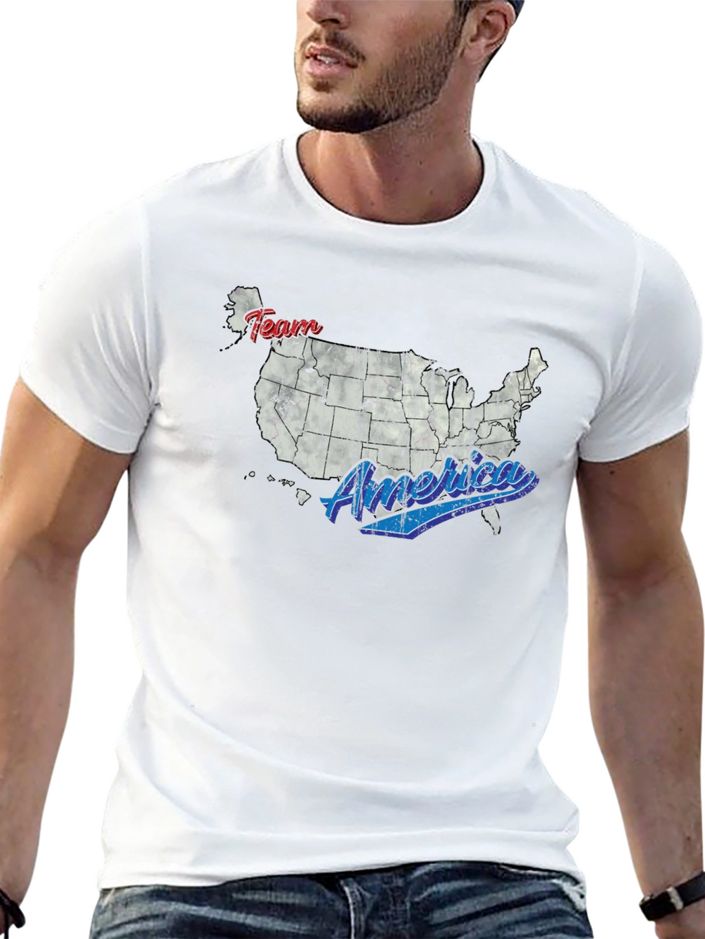 Team America USA Graphic T-Shirt