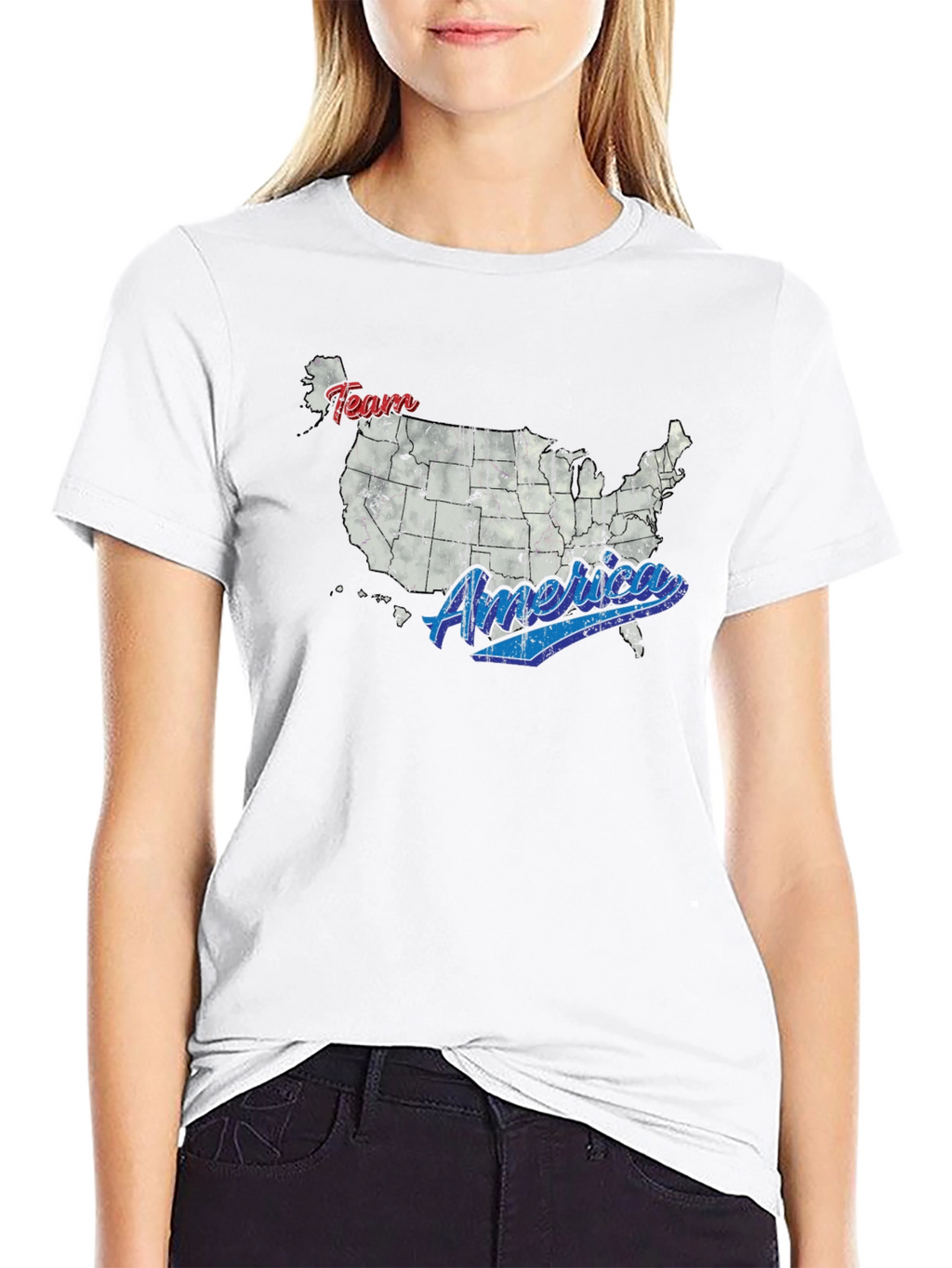 Team America USA Graphic T-Shirt