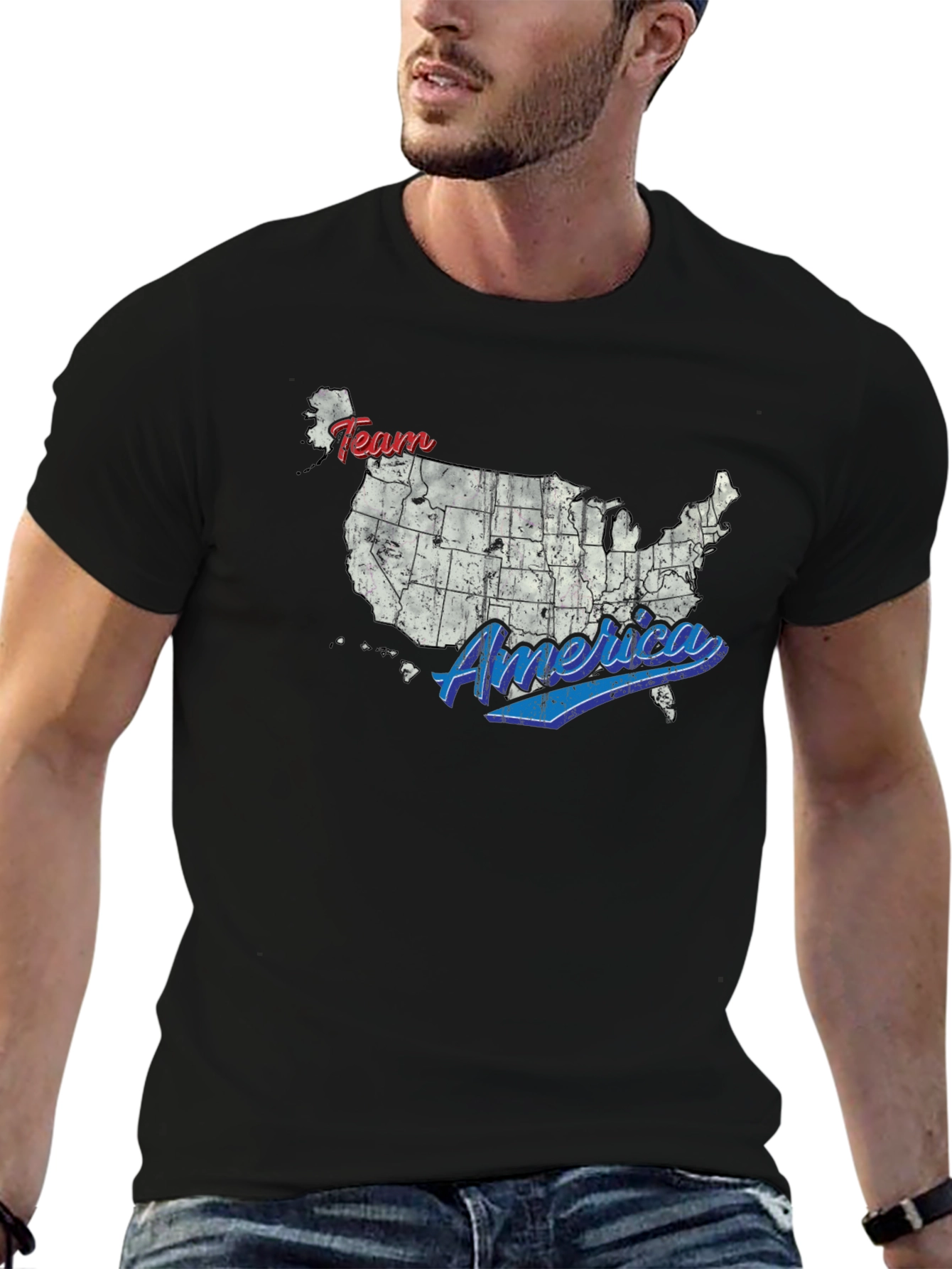 Team America USA Graphic T-Shirt