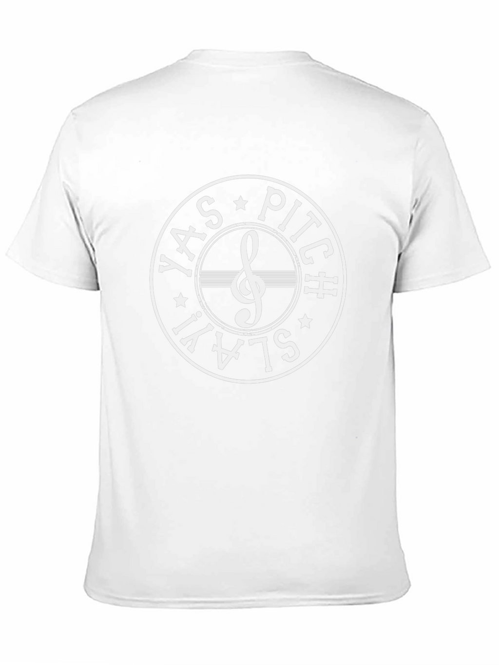YAS Pitch Slay T-Shirt Music Note Tee