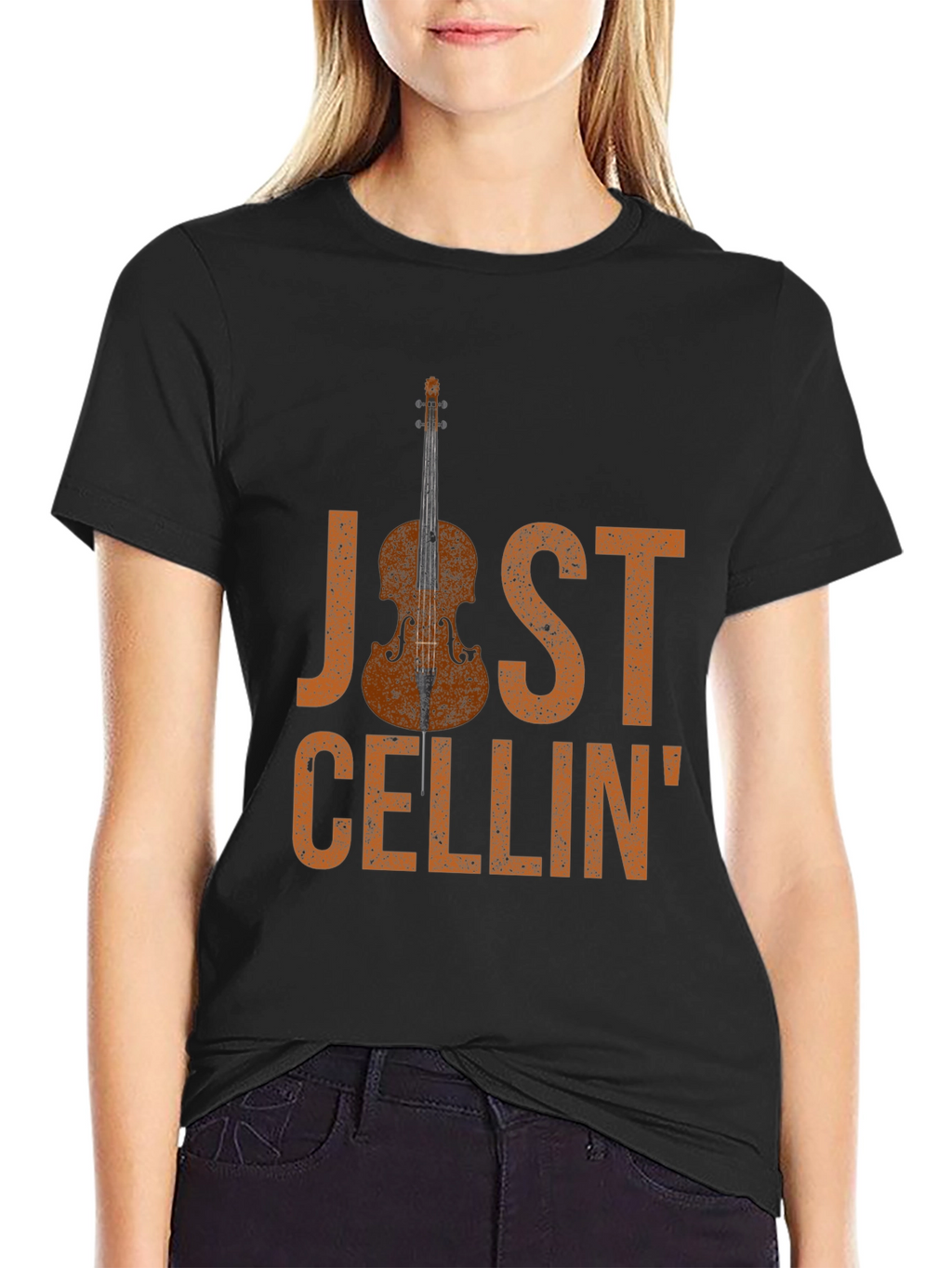 Just Cellin T-Shirt - Music Lover Tee