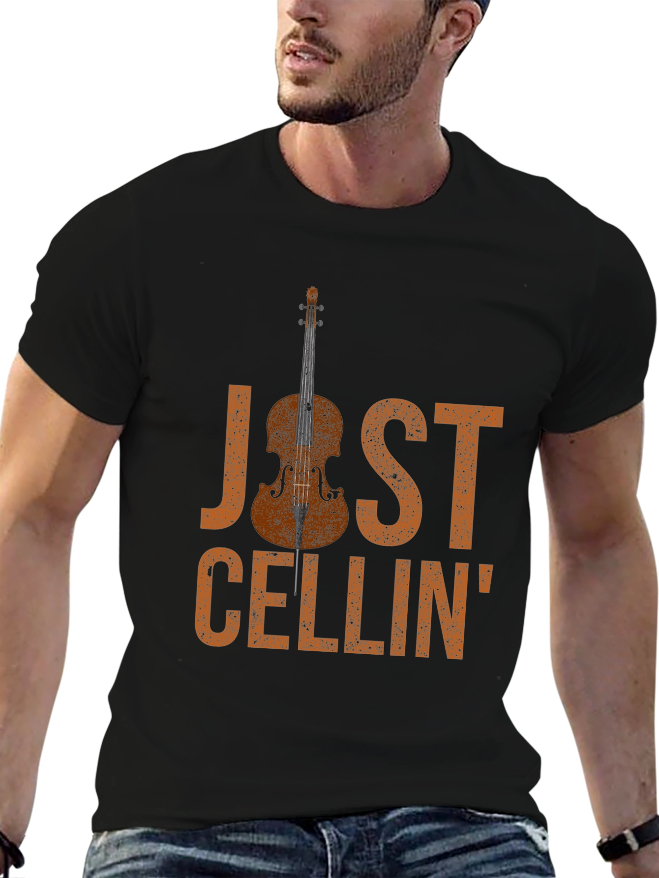 Just Cellin T-Shirt - Music Lover Tee
