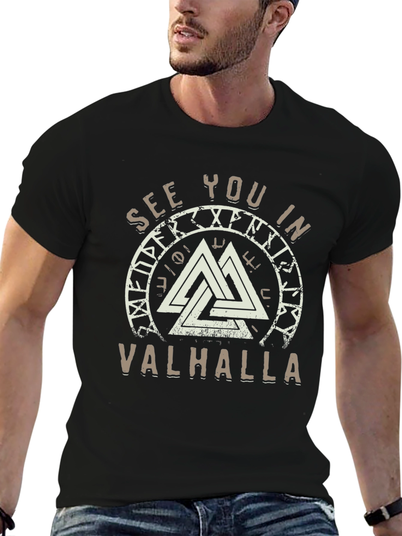 See You In Valhalla Viking T-Shirt