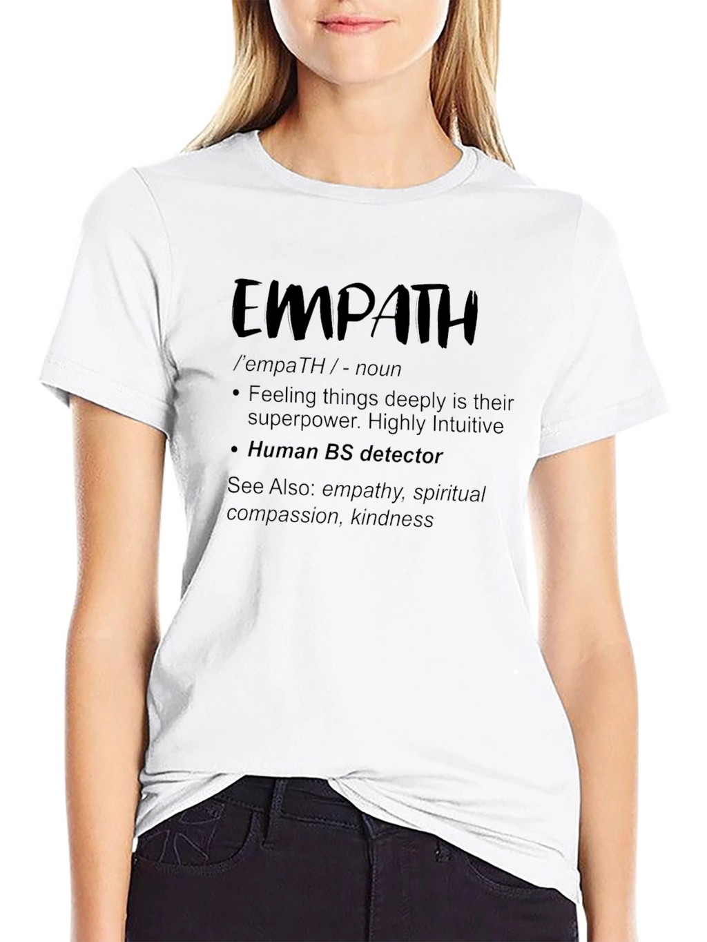 Empath Definition T-Shirt: Intuitive Superpower