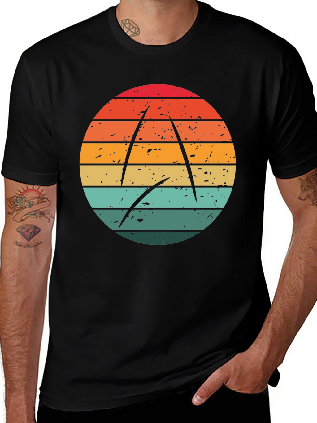 Retro Sunset Trek T-Shirt