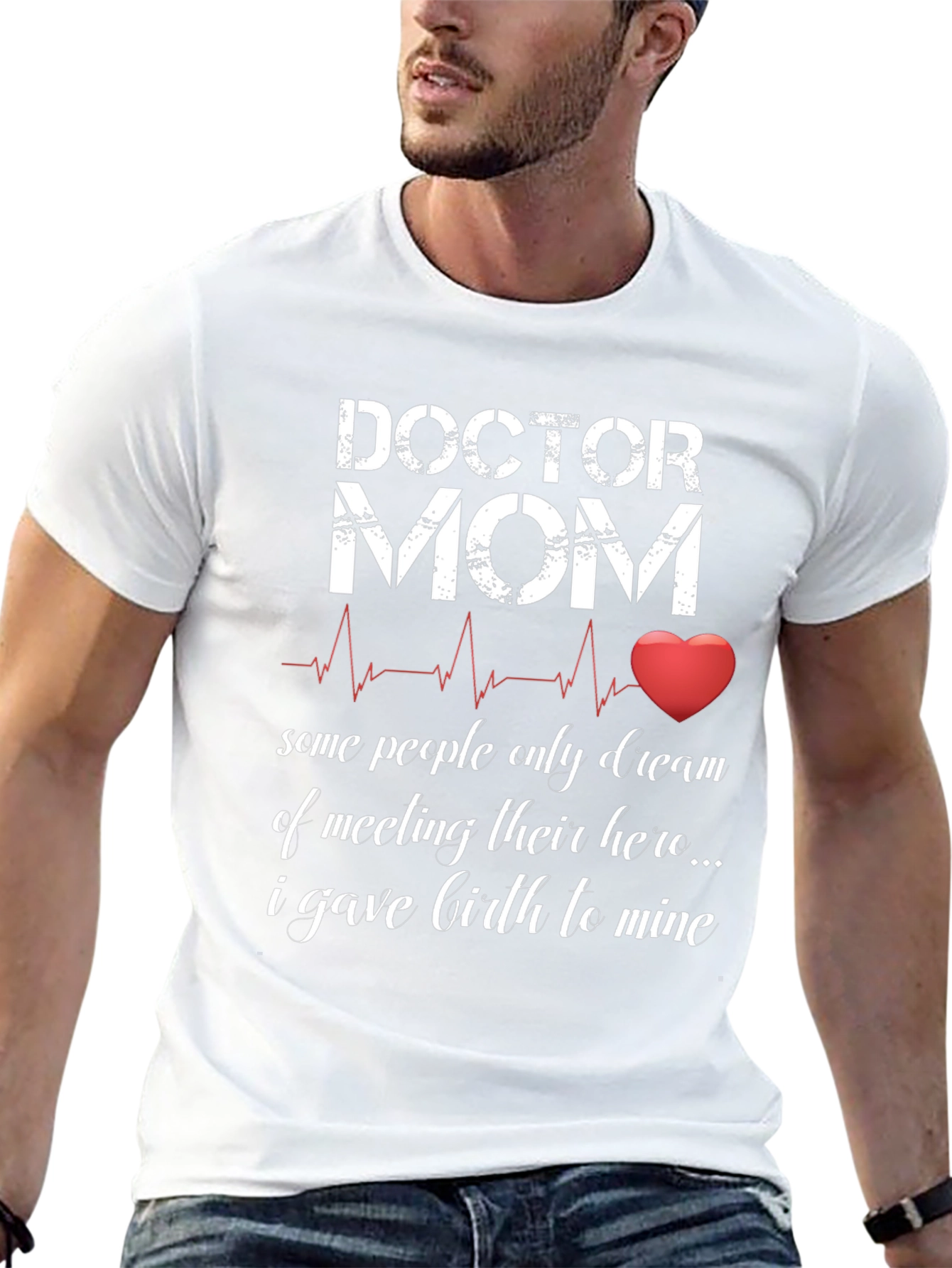 Doctor Mom T-Shirt - Hero Design