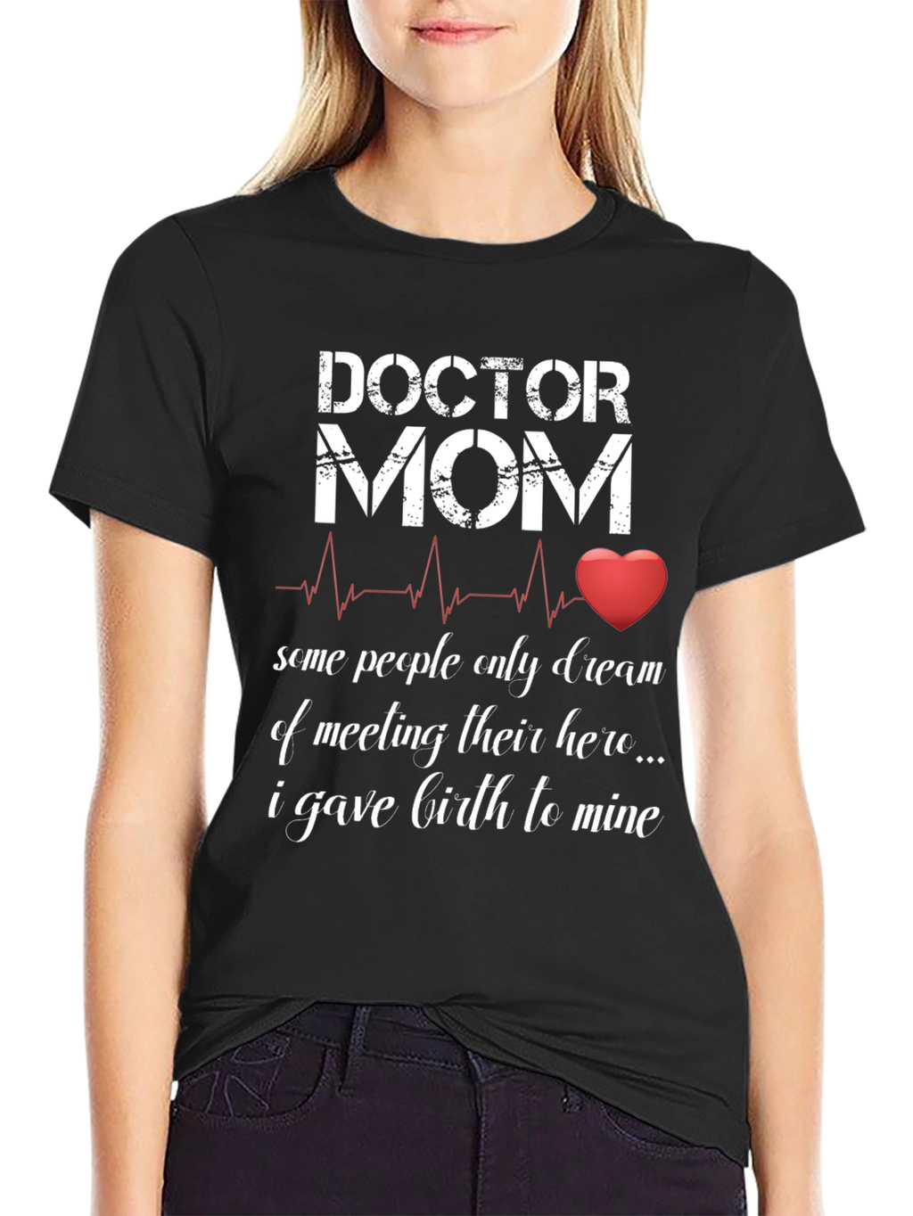 Doctor Mom T-Shirt - Hero Design