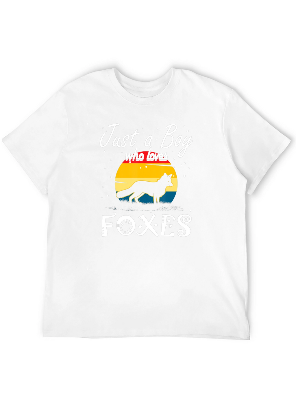 Just a Boy Who Loves Foxes T-Shirt