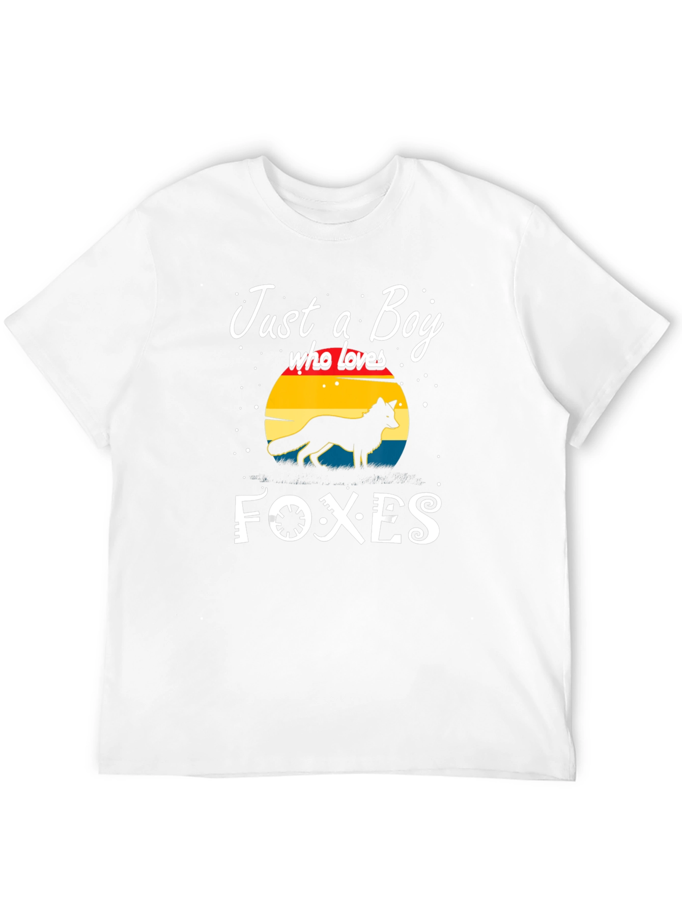 Just a Boy Who Loves Foxes T-Shirt