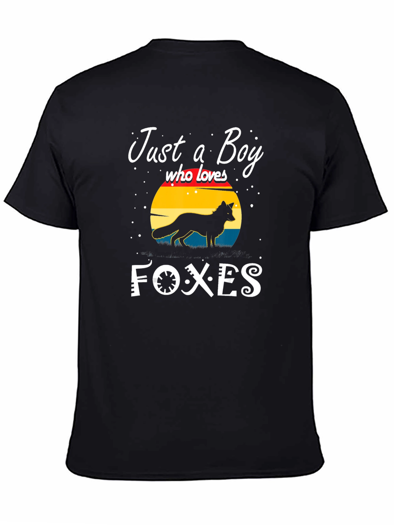 Just a Boy Who Loves Foxes T-Shirt