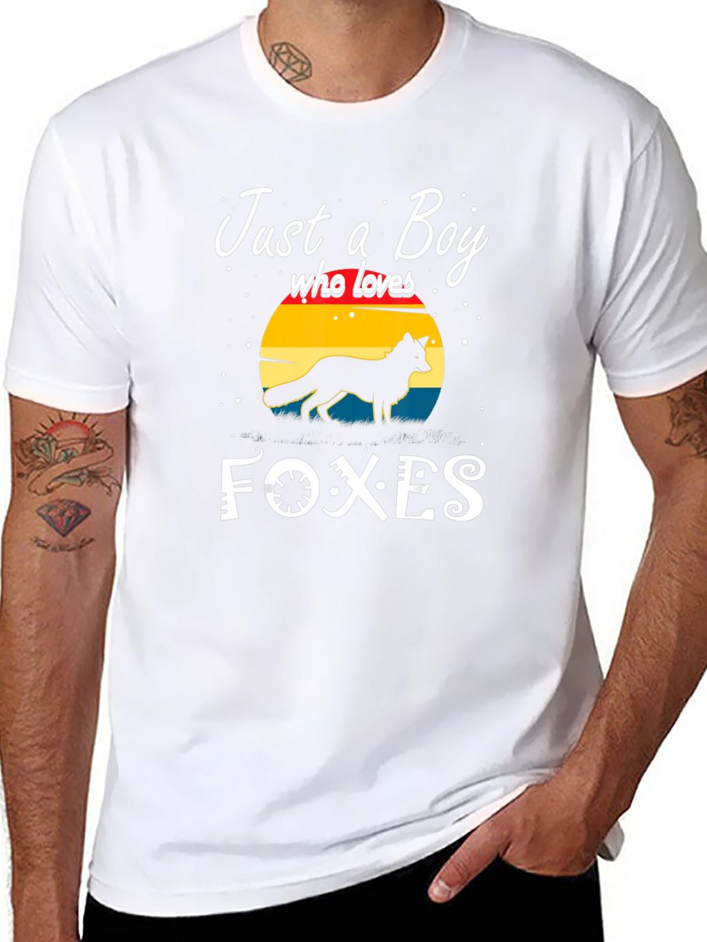 Just a Boy Who Loves Foxes T-Shirt