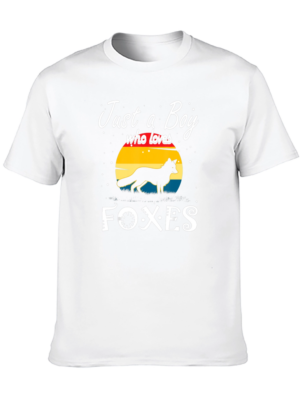 Just a Boy Who Loves Foxes T-Shirt