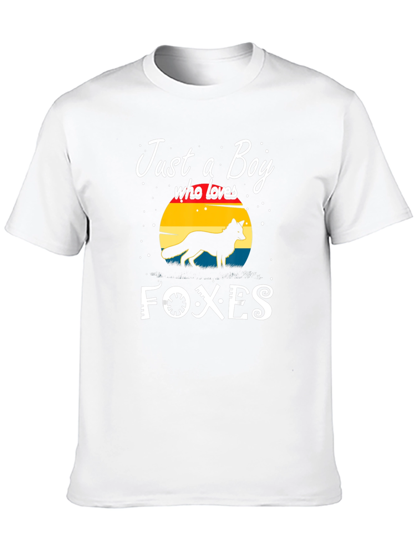 Just a Boy Who Loves Foxes T-Shirt