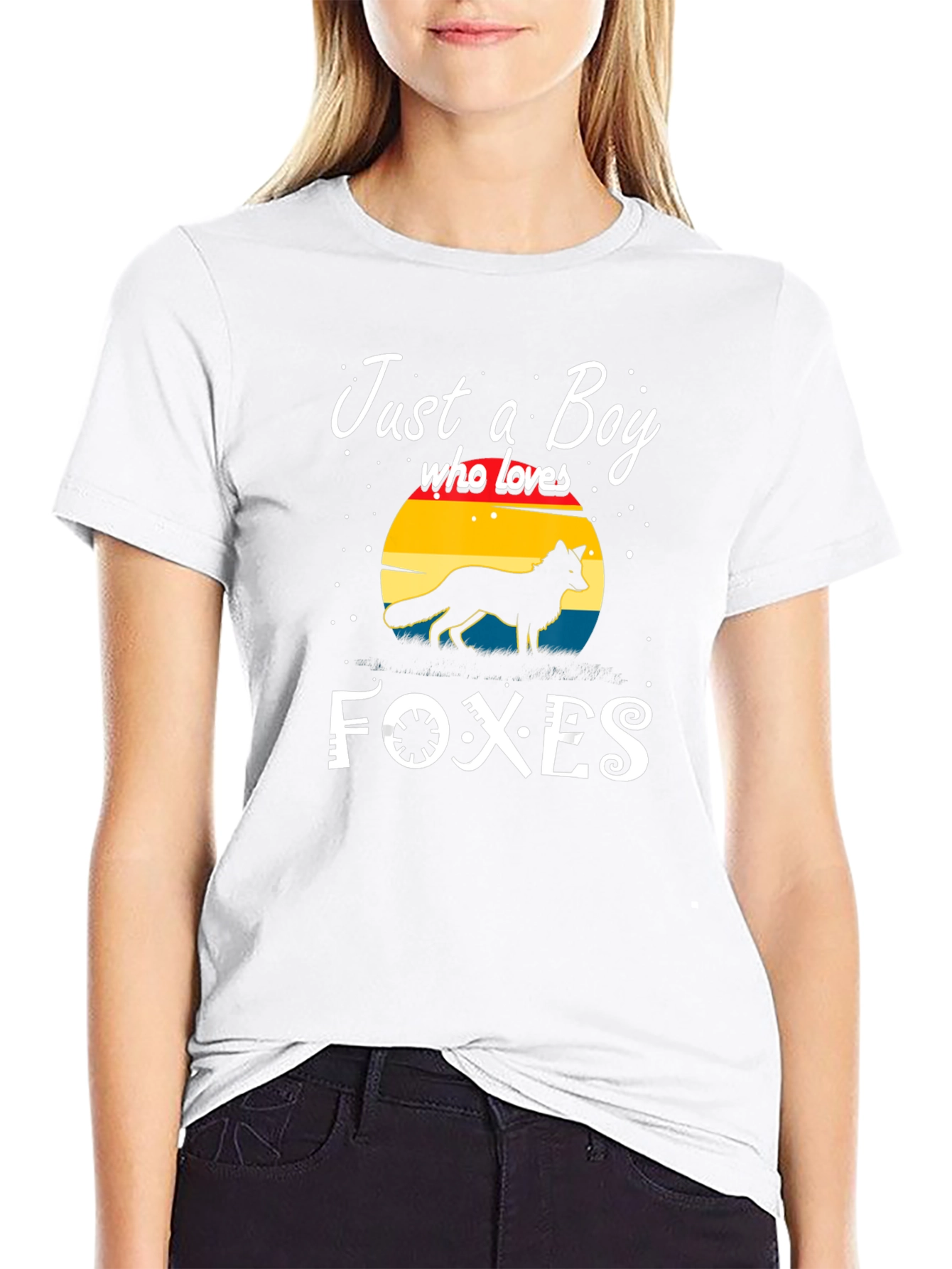 Just a Boy Who Loves Foxes T-Shirt