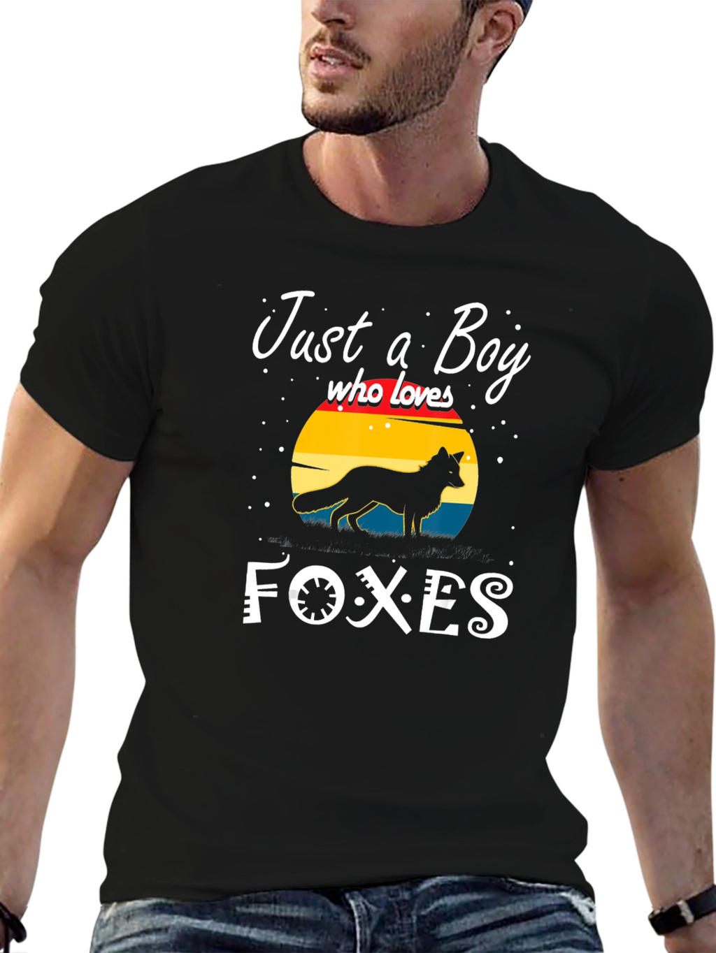 Just a Boy Who Loves Foxes T-Shirt
