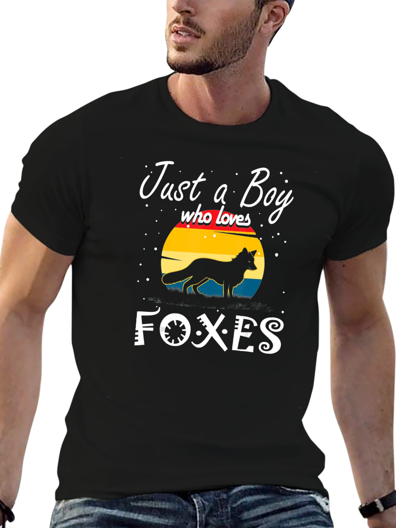 Just a Boy Who Loves Foxes T-Shirt