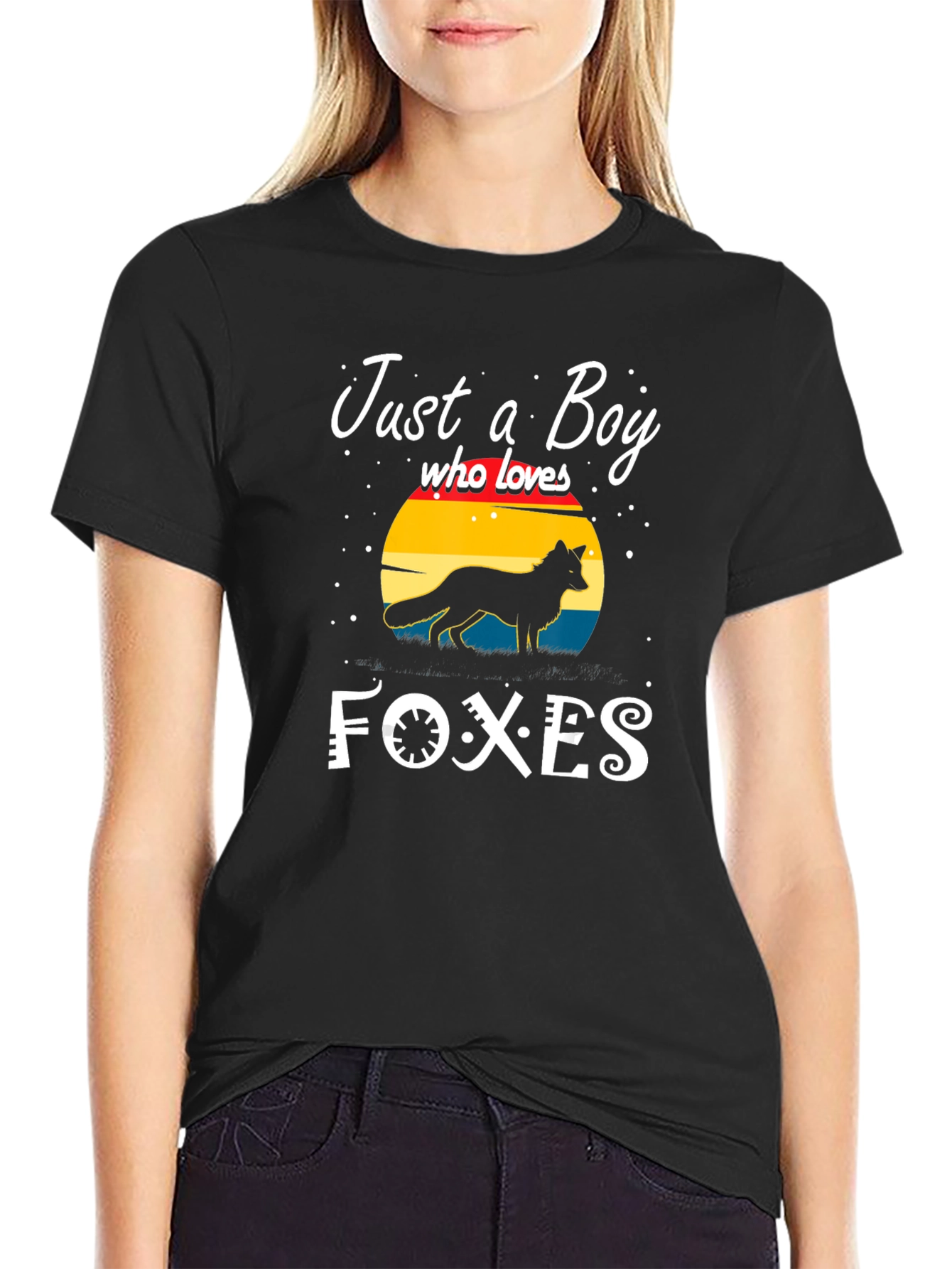 Just a Boy Who Loves Foxes T-Shirt