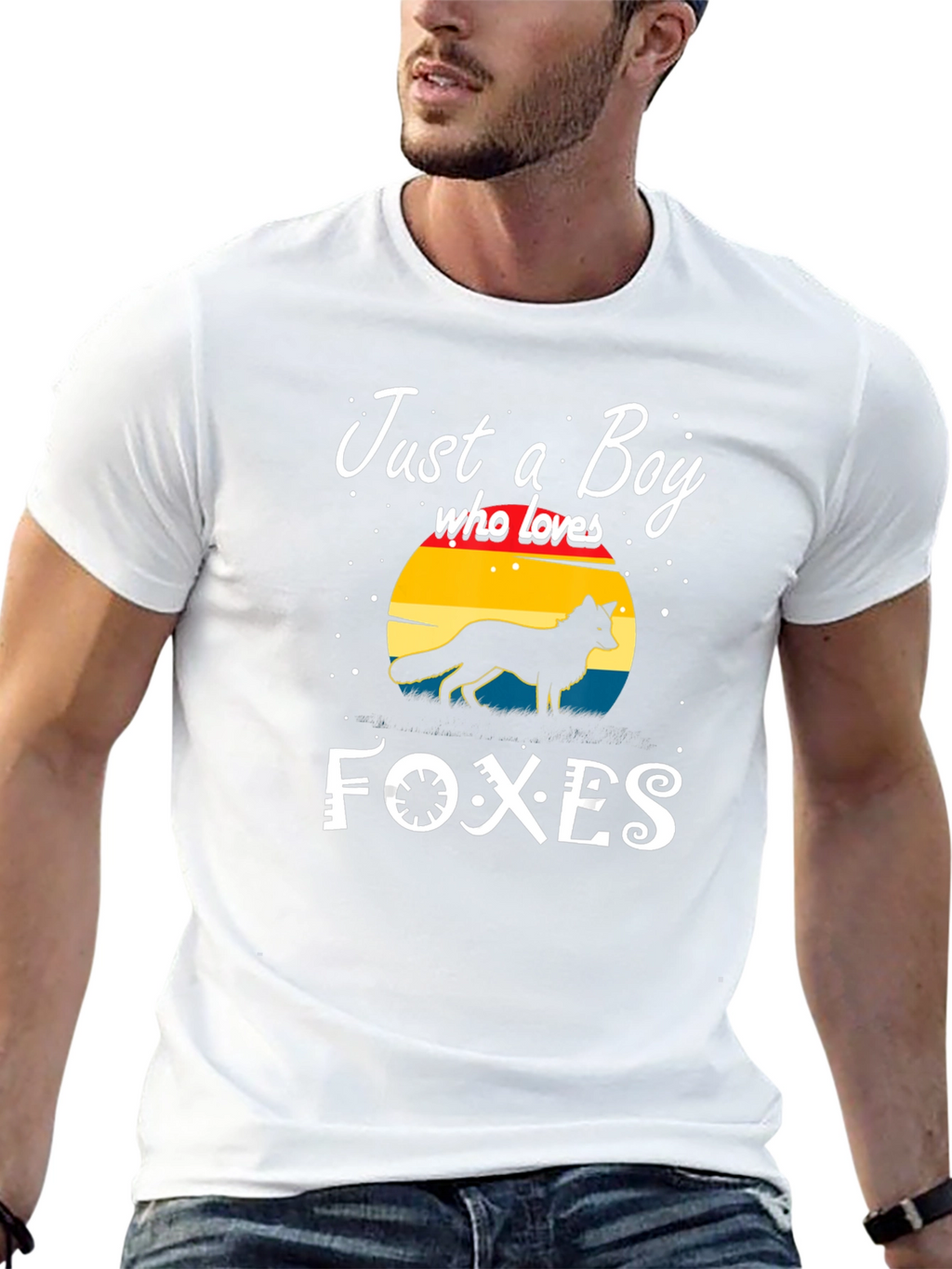 Just a Boy Who Loves Foxes T-Shirt